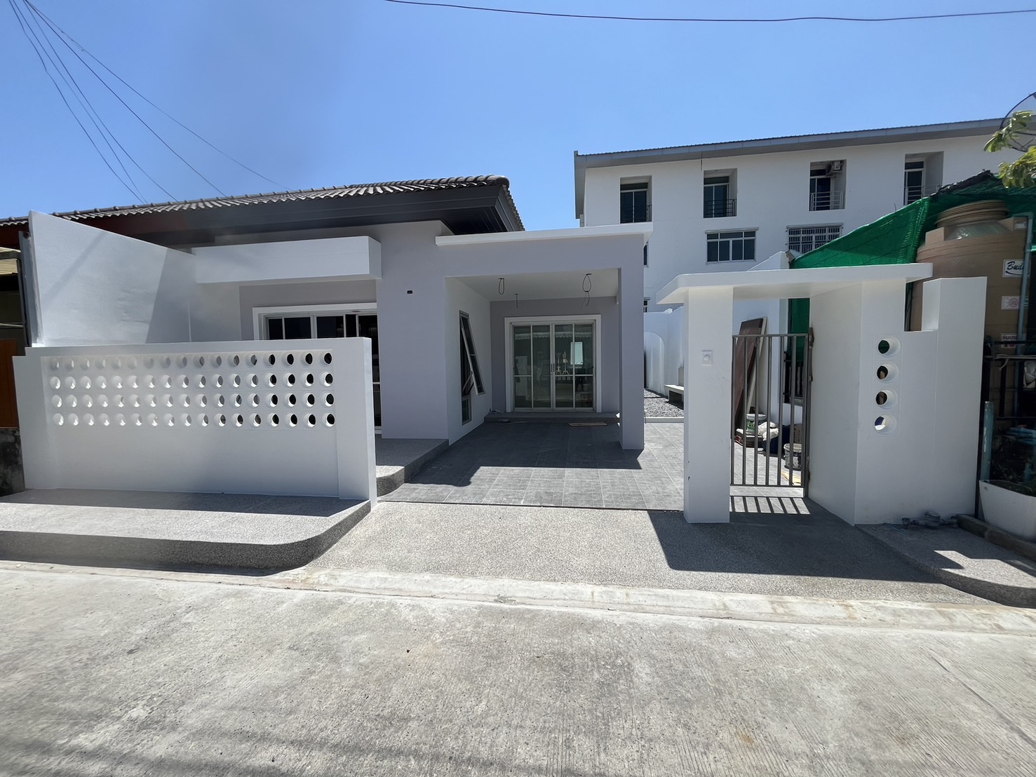 For Sale : Thalang, One-story semi-detached house, 2 bedrooms 2 bathrooms