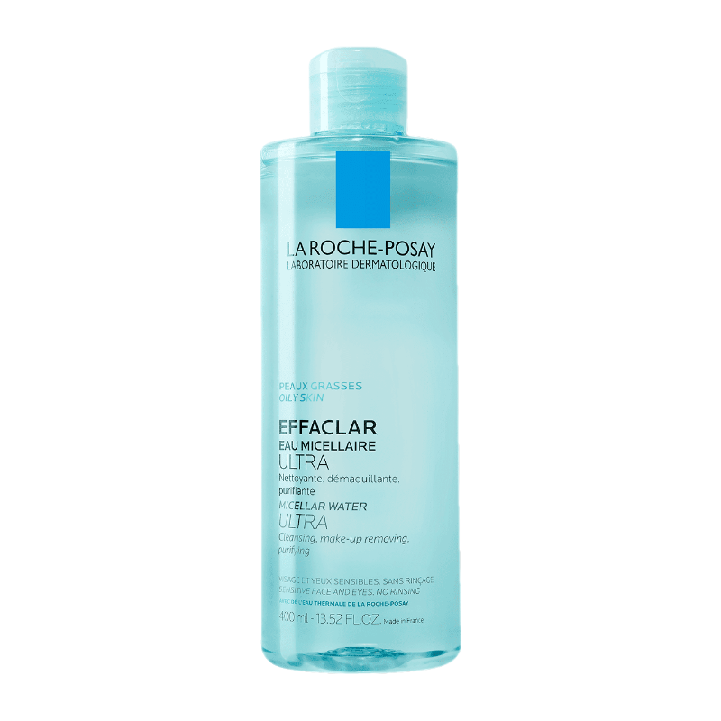 La roche-posay EFFACLAR MICELLAR WATER ULTRA 400 ml.