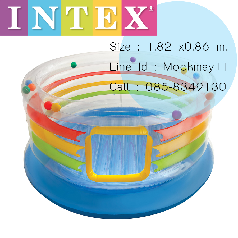 Intex Clear View Jump-O-Lene บ่อกระโดดใสขอบลูกบอล 48264