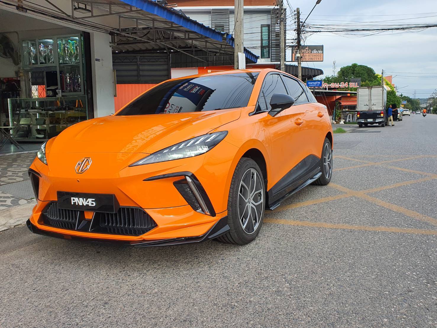 MG 4 2023 bodykits by Amotriz car bodykits