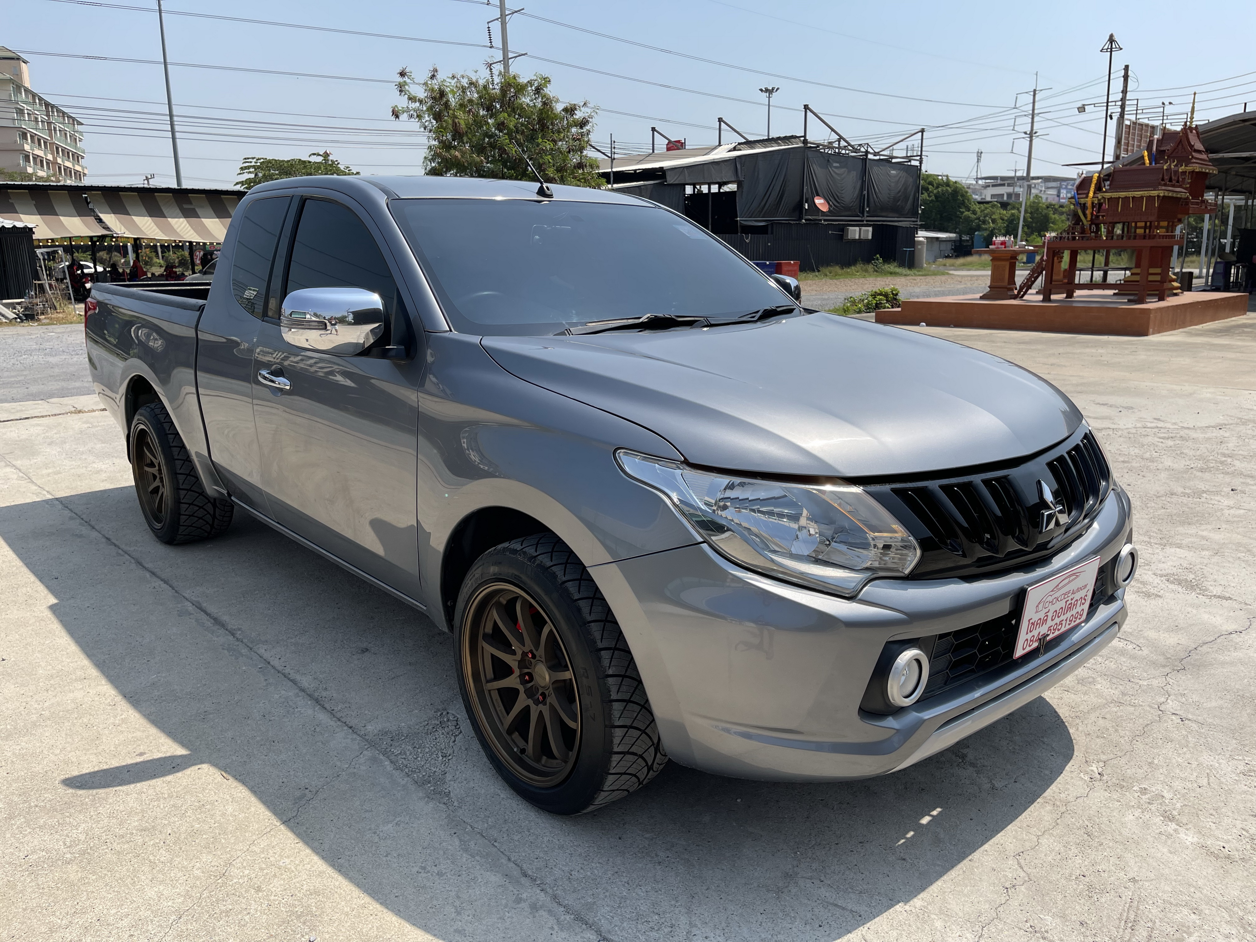 Mitsubishi Triton All New Cab 2.5 Glx 2019 เทา