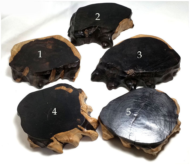 ฐานไม้มะเกลือ(African Ebony)ตัวอย่าง