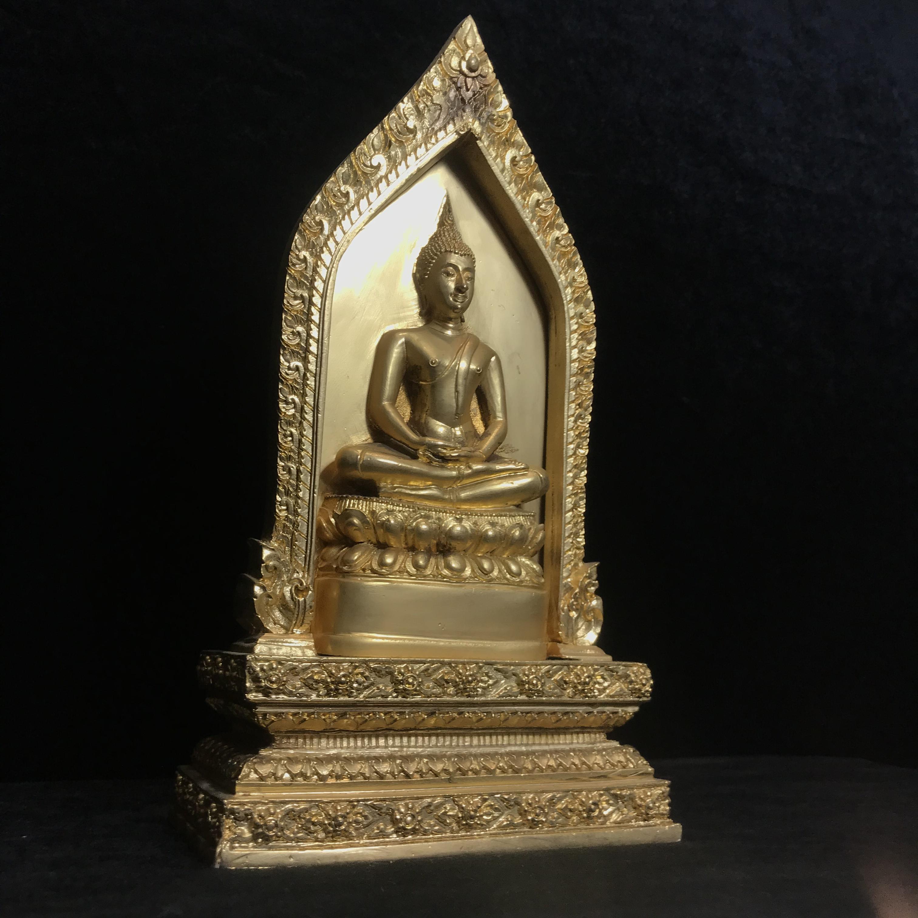 พระบูชาสมเด็จศิริราชร้อยปี(พระคะแนน) หลัง ภปร. ปี2531 ในหลวงรัชกาลที่9พระราชทานผงจิตรลดา(พระดี พิธีใหญ่ ปีลึก เจตนาบริสุทธิ์ สุดยอดมวลสาร)(องค์กรรมการ กะไหล่ทอง หายาก)