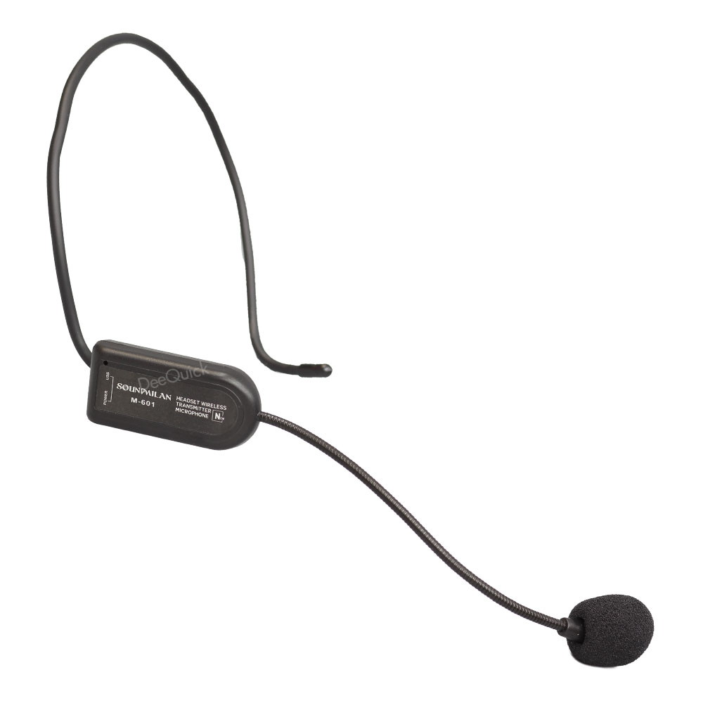 ไมค์คาดหัวไร้สาย UHF WIRELESS HEADPHONE SOUNDMILAN รุ่น M-601