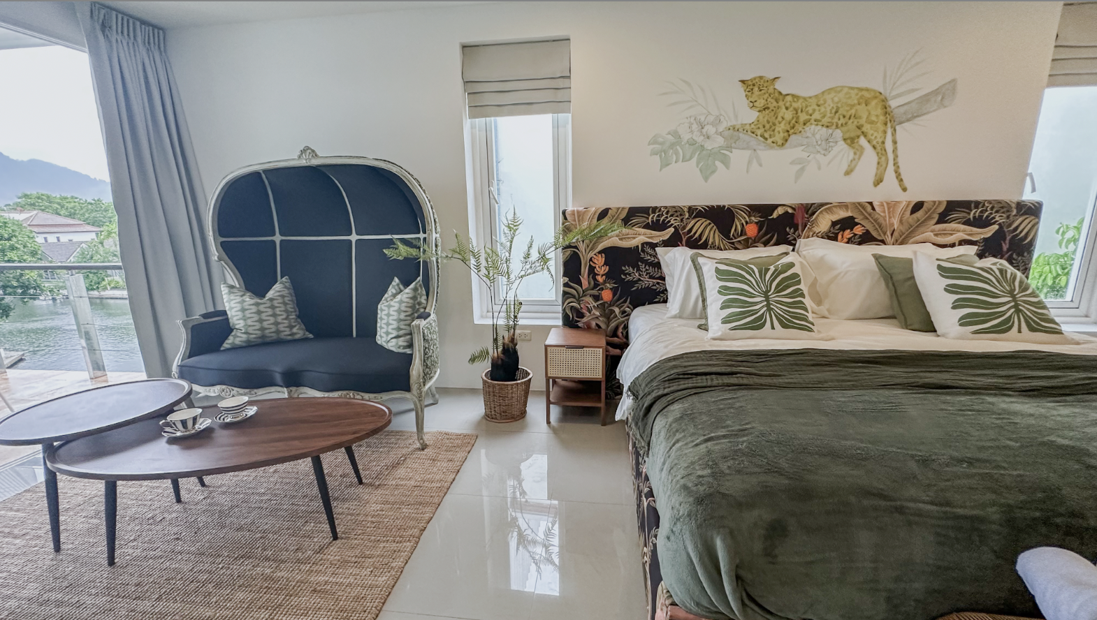 For Rent : Kohkaew, 3- Story Town House, 3 Bedrooms 4 Bathrooms