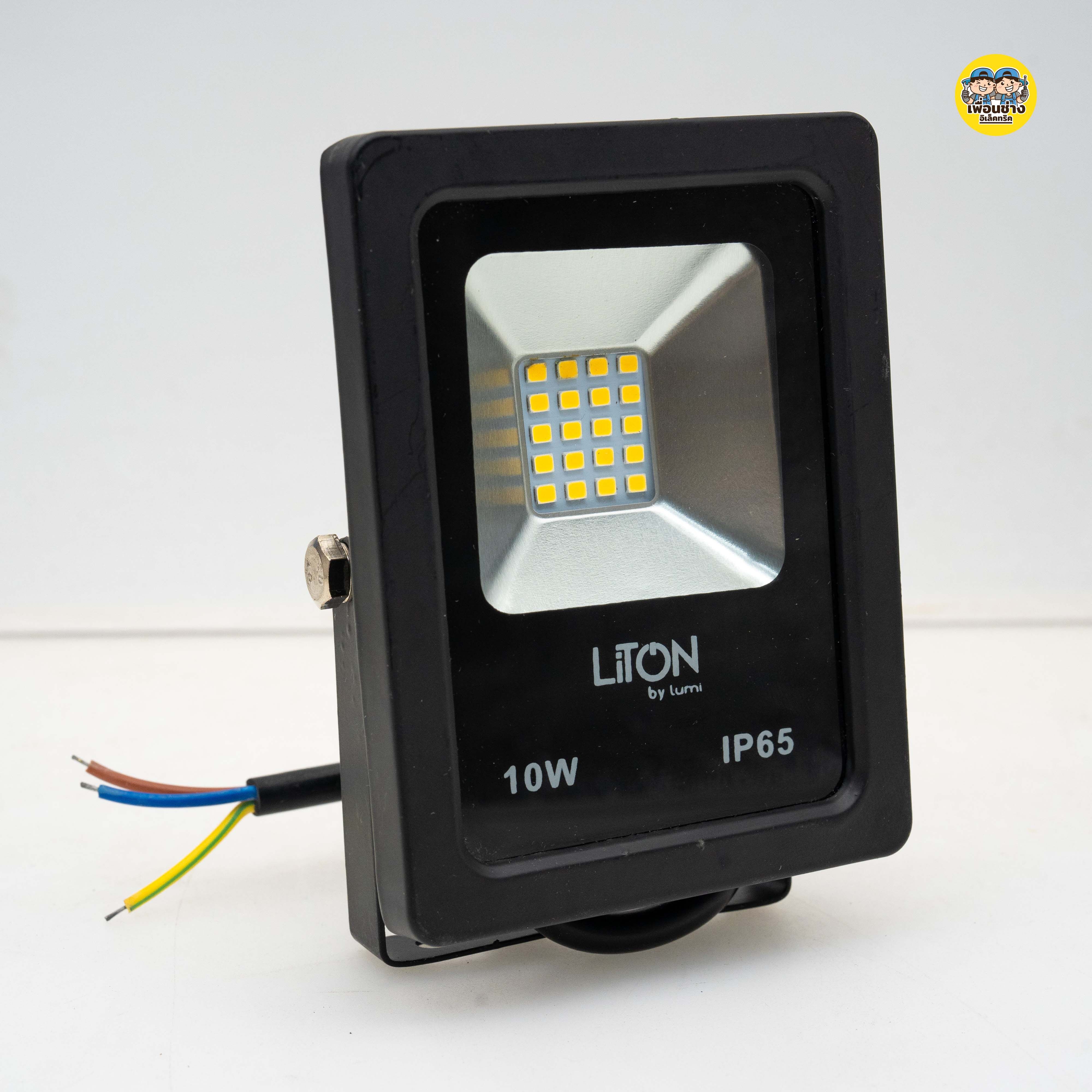 Liton ฟลัดไลท์ 10w 30w LED Floodlight รุ่น DURA กันน้ำ IP65 สปอร์ตไลท์ สปอร์ทไลท์ โคมไฟ