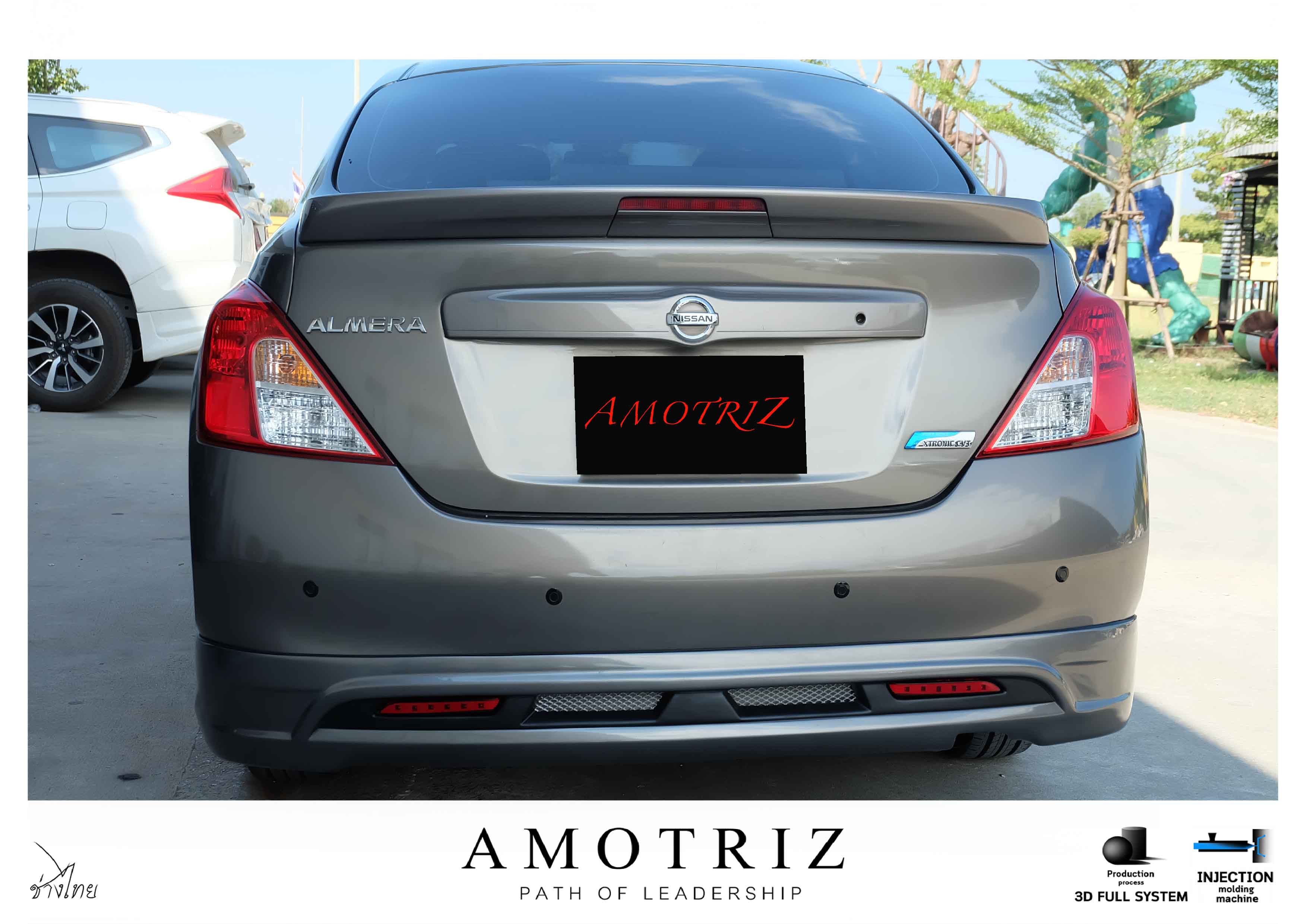 Nissan Almera 2012 bodykits by Amotriz