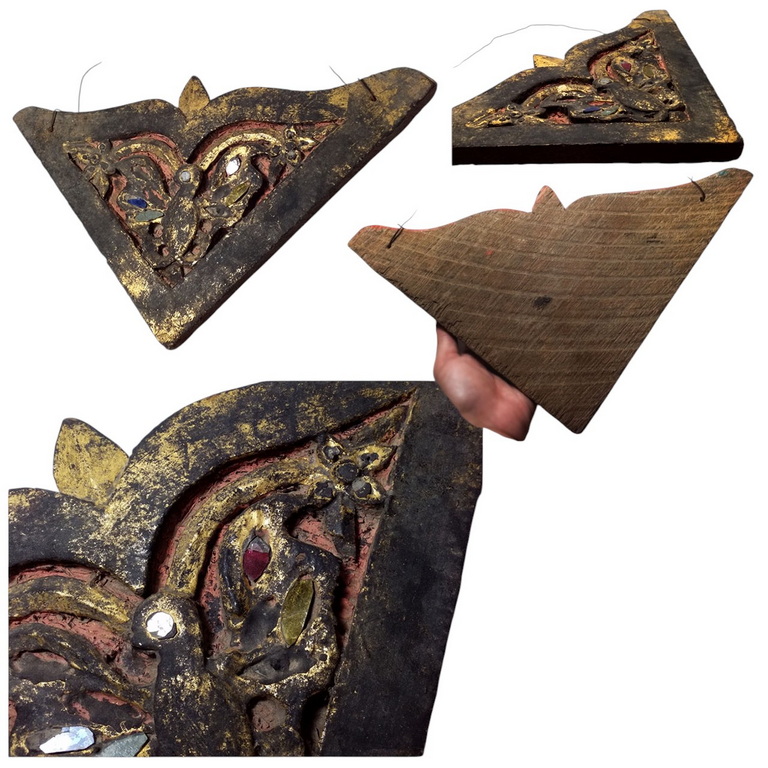 ของเก่าของสะสม-ไม้แกะสลักเก่า