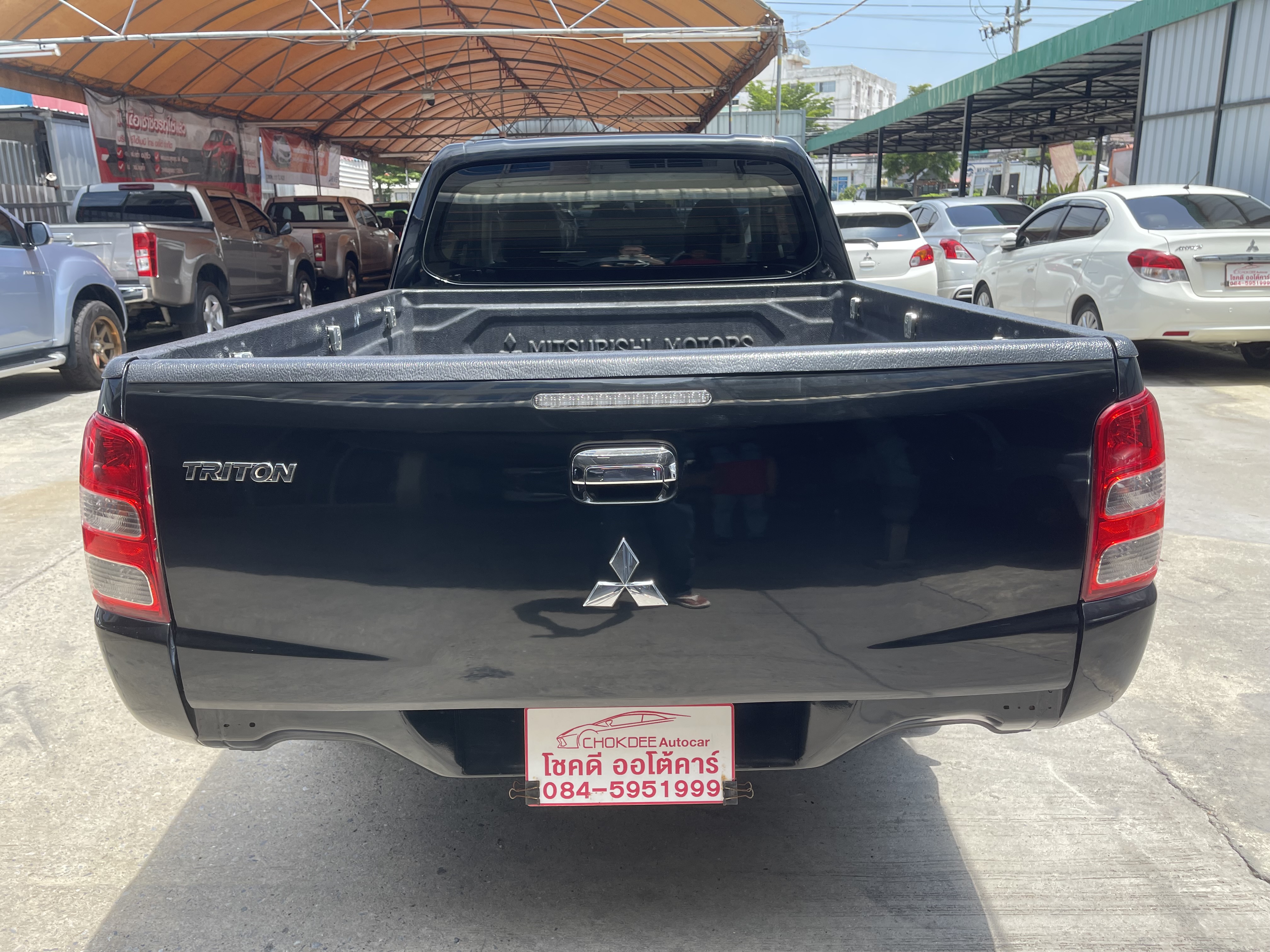 Mitsubishi Triton All New Cab 2.5 GLX 2018 ดำ