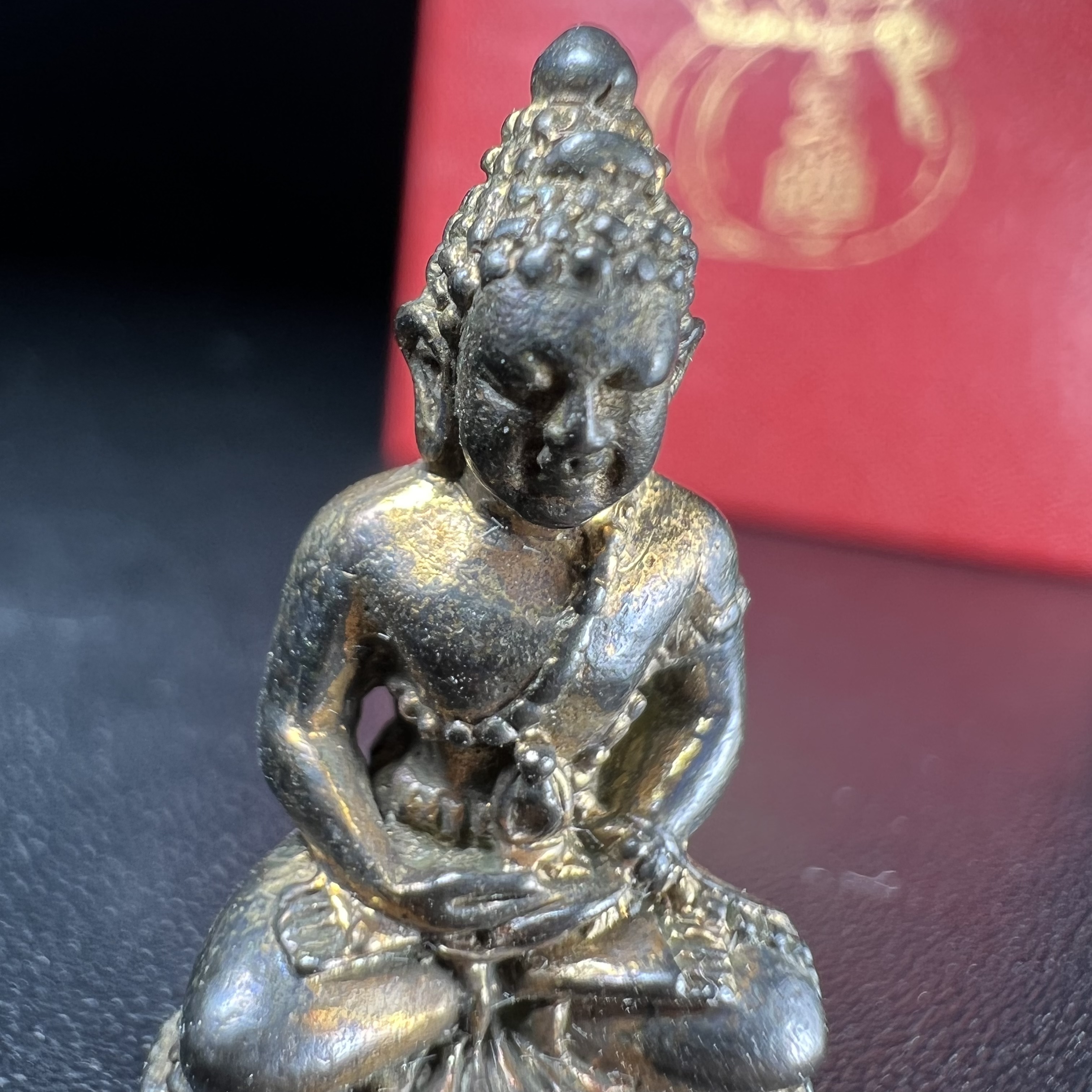 พระกริ่งโภคทรัพย์ วัดบวรนิเวศ ปี2535 เนื้อนวโลหะ(สมเด็จพระญาณสังวร พระสังฆราชสกลมหาสังฆปรินายกเสด็จเททอง)(พระนามมหามงคลพระราชทานให้ อุดมด้วยทรัพย์อันเป็นมงคล อุดมด้วยโชคลาภ และโภคทรัพย์ ดั่งมีถุงเงินถุงทองเก็บโชคลาภสมปรารถนา)(1ใน2500องค์)