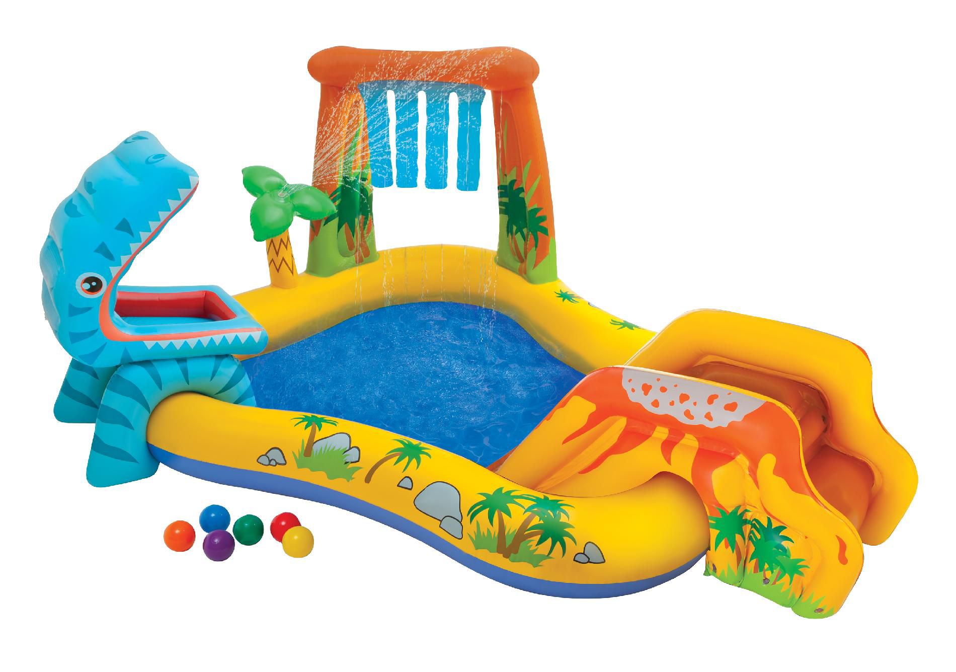 Intex Dinosaur Play Center สระน้ำไดโนเสาร์ 57444ฟรีสูบไฟฟ้า
