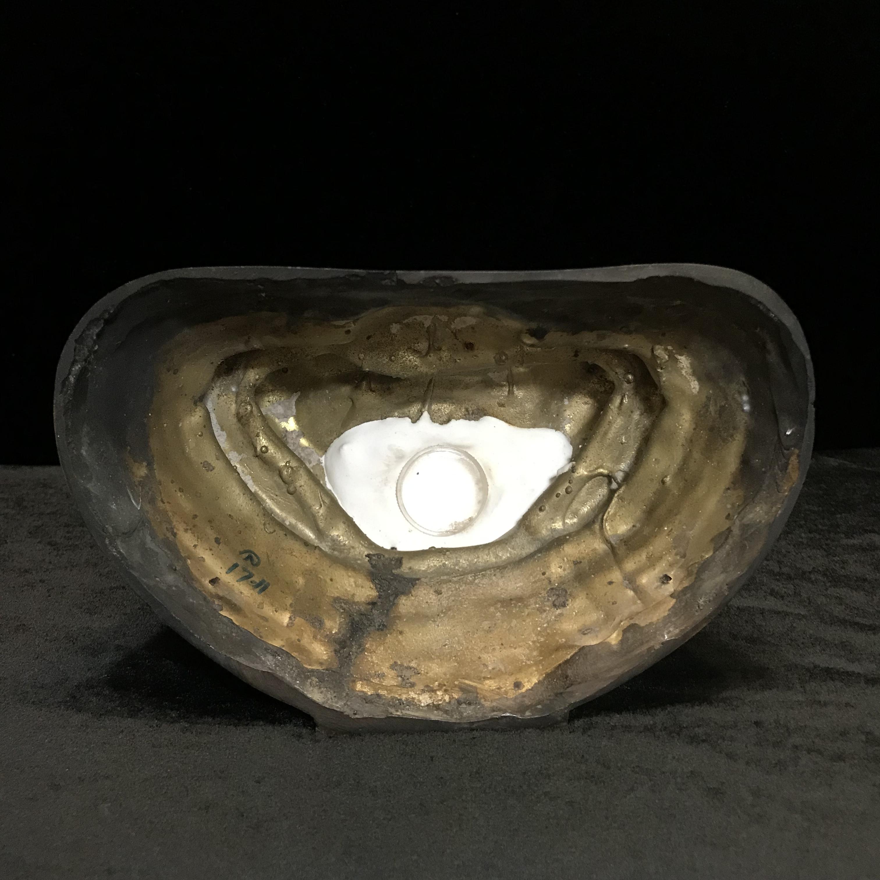 พระพุทธศรีประกายสิทธิ์ ภปร.วัดบวรนิเวศวิหาร ที่ระลึกสร้างโรงพยาบาลสมเด็จพระ ศรีนครินทร์ ปี 2525 หน้าตัก 5นิ้ว(พระราชทานเม็ดพระธาตุบรรจุใต้ฐาน)