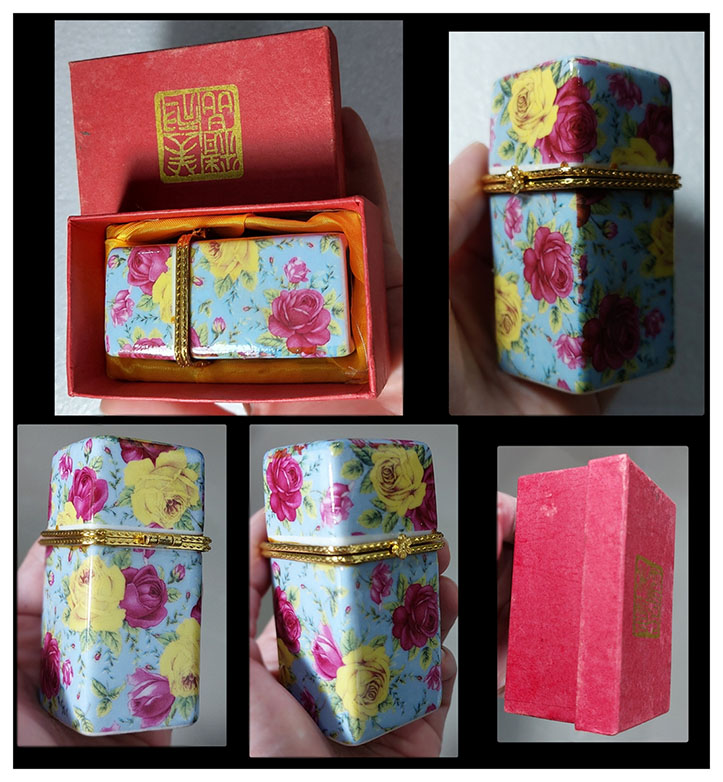 ตลับเซรามิกเล็ก สูง7.5cm