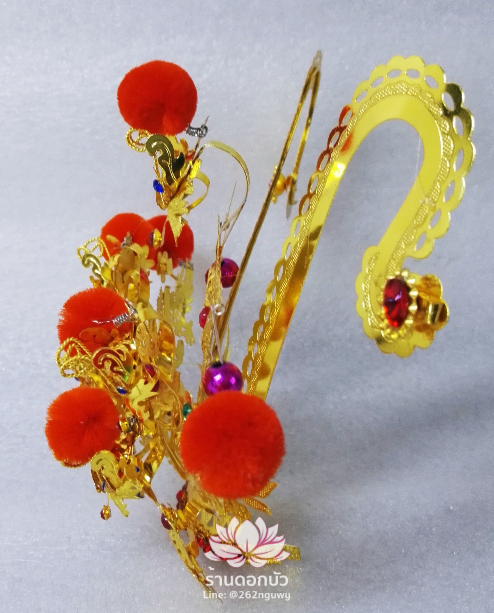 หมวกเทพเจ้านาจา หมวกหน่าจาซาไท้จื้อ หมวกหลี่โลเฉี้ย หมวกจงตั๋นหง่วนโส่ย หมวกเทวรูปจีน หมวกกิมซิ้น