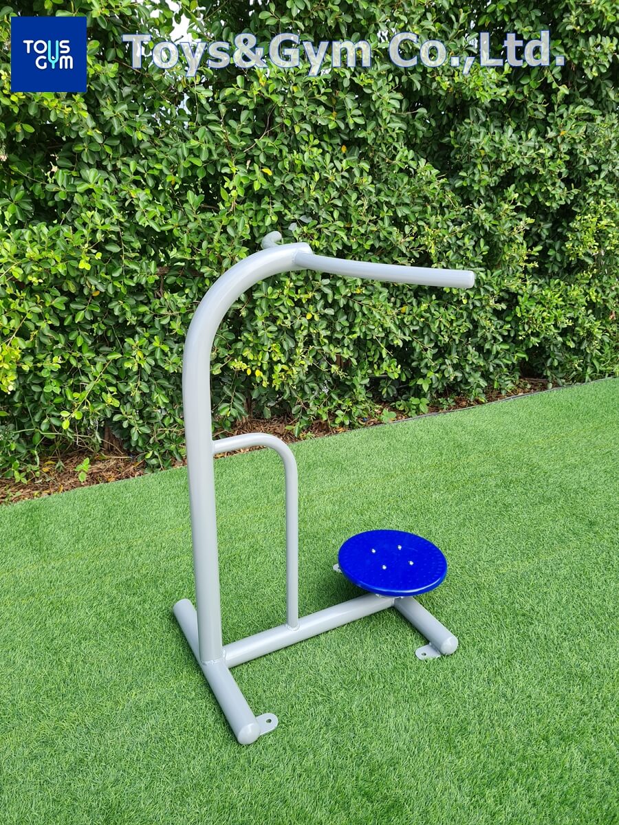 อุปกรณ์บริหารข้อสะโพก(แบบยืนบิดเอวเล่นเดี่ยว)