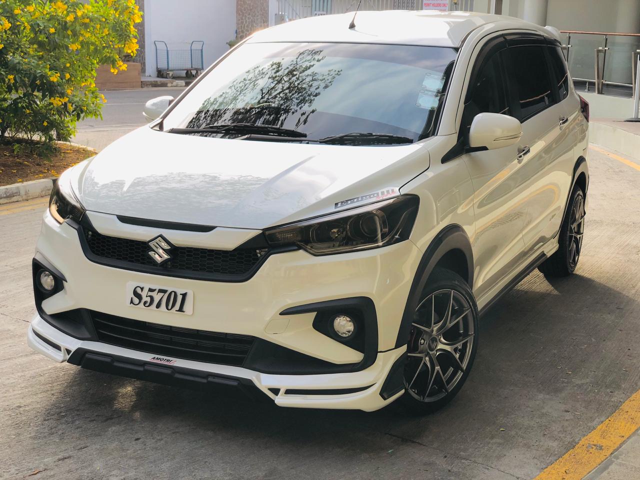 Suzuki Ertiga 2019 V.1 with custom grille bodykits by Amotriz