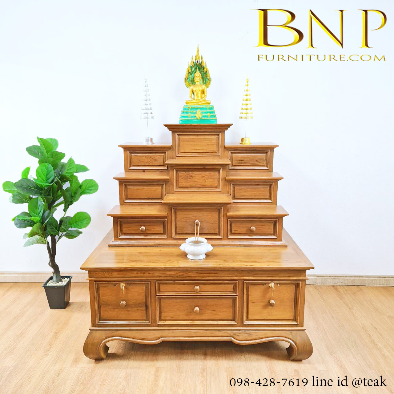 โต๊ะหมู่บูชา รุ่น ธรรมบูชา