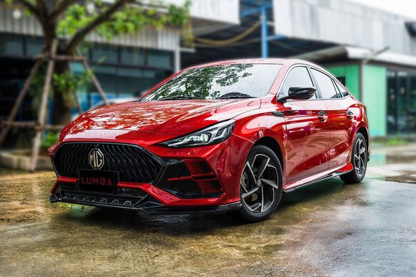 ชุดแต่งสเกิร์ตรอบคัน MG5 2022 Lumga bodykits (ลัมกา)