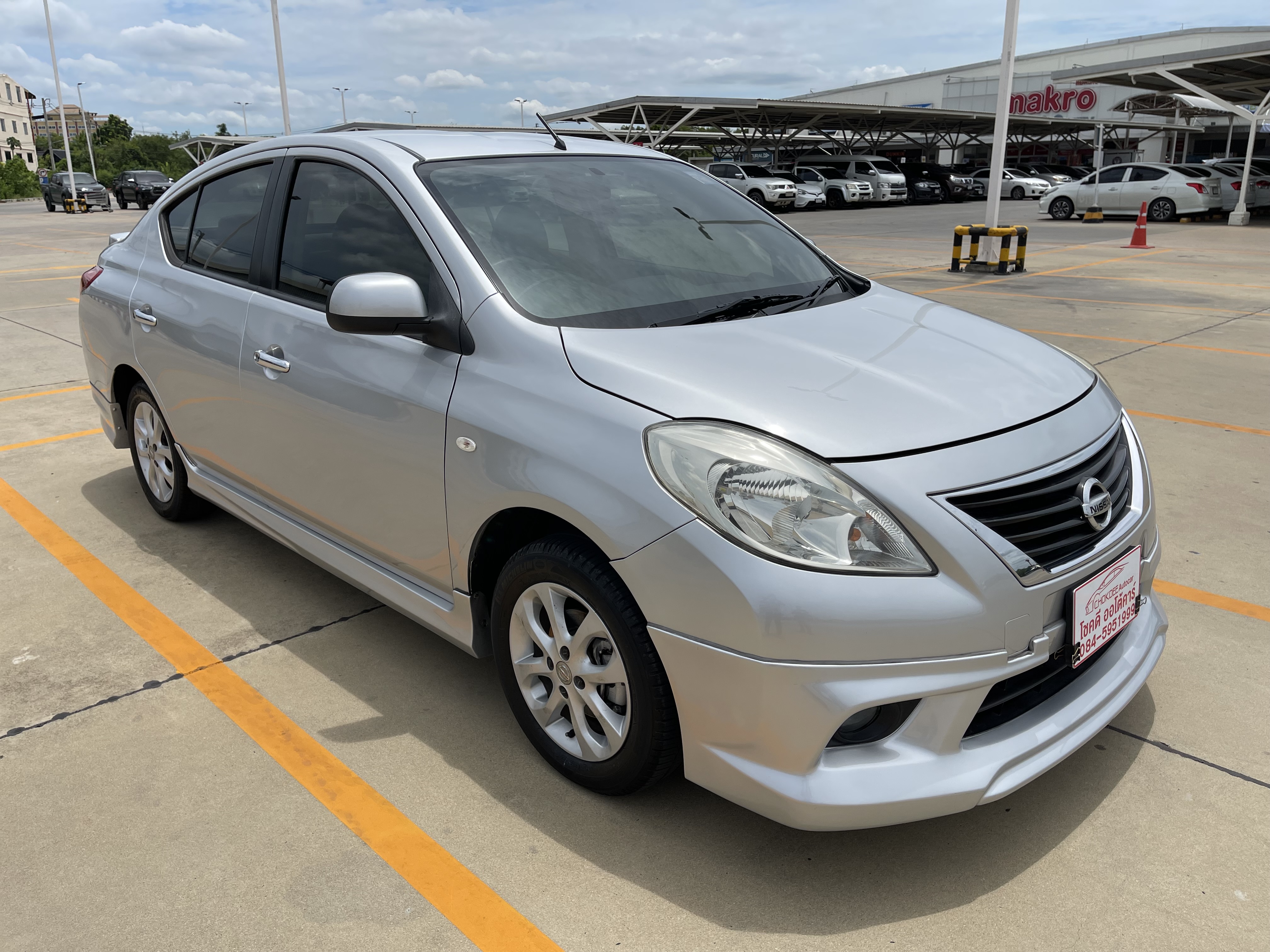 Nissan Almera 1.2 VL At 2014 เงิน