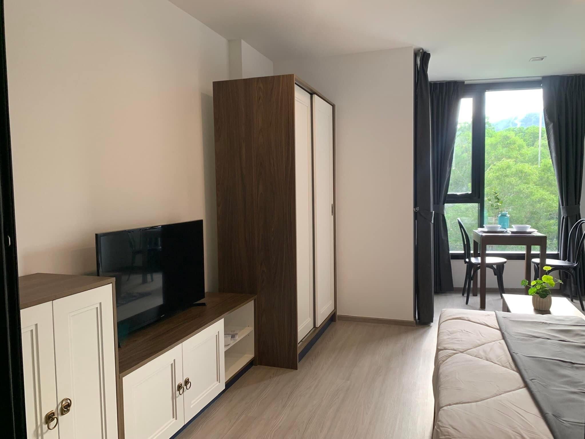 For Rent : Wichit, The Base Central Phuket, 1 Bedroom 1 Bathroom, 5th flr.