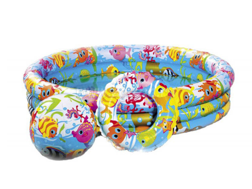 Intex Three Ring Pool Set เซ็ตสระน้ำห่วงยางและลูกบอล 59469