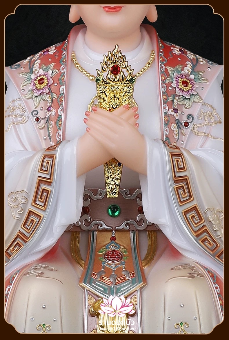 หม่าโจ้ว ม่าจ้อโป๋ เทียนส่งเซ่งโบ้ เทียนโหวเซี่ยบ้อ งานหินอ่อนคุณภาพสูง ขนาด 12/16/19/26 นิ้ว