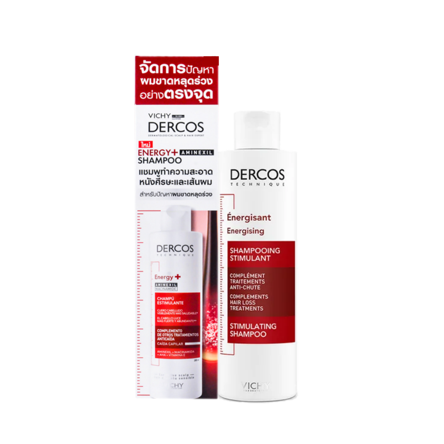 Loreal Vichy Dercos Energy+ aminexil shampoo 200ml.