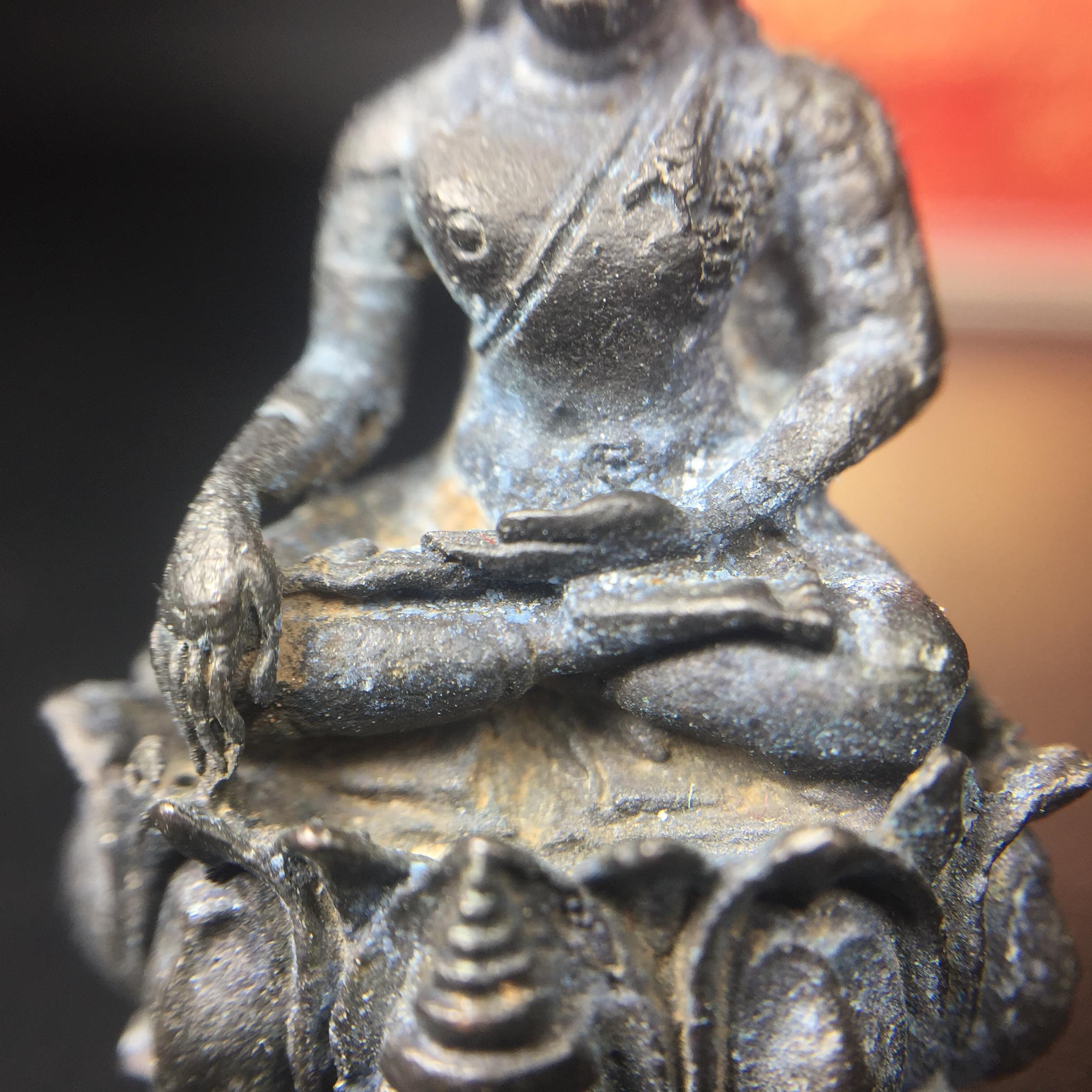 พระกริ่งบุพพาภิมงคล วัดบุพพาราม ปี2519 เนื้อนวโลหะ(***พระดีที่พ่อสร้างและพระราชทานนาม***)(ในหลวง ร.9 เสด็จเททอง)