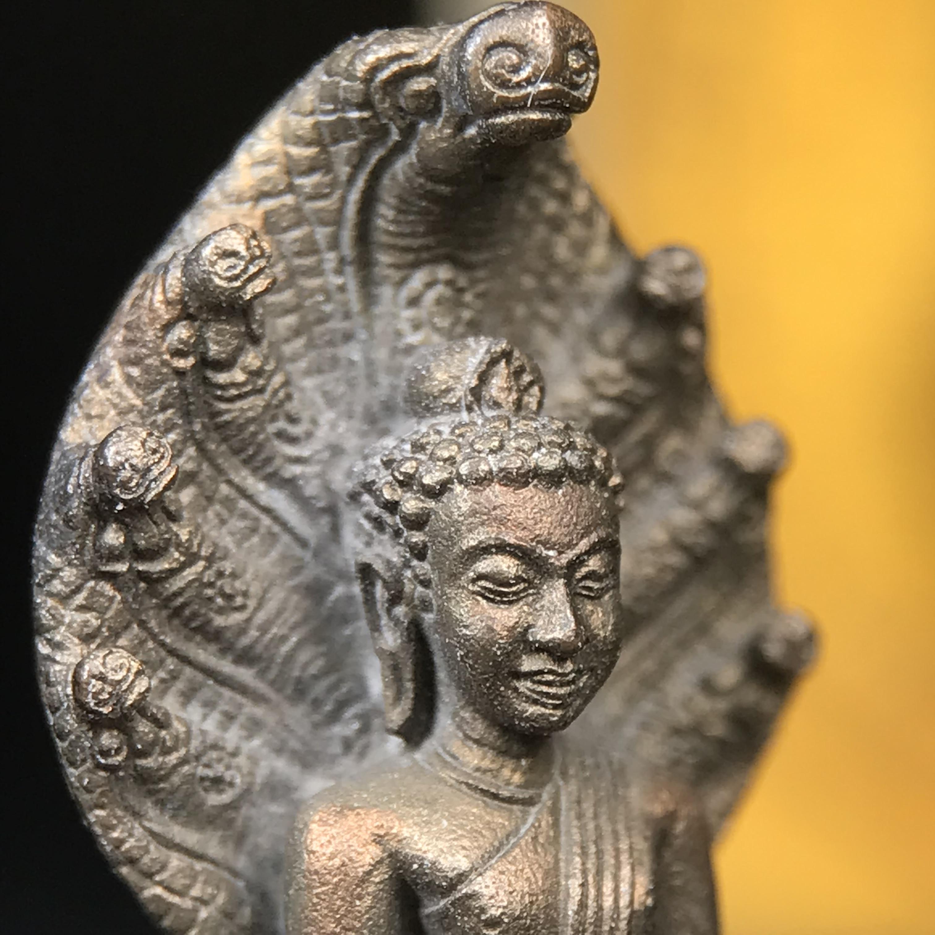 พระพุทธรูปนาคปรกปางมารวิชัย สธ. เนื่องวโรกาสสมเด็จพระเทพรัตนราชสุดาฯทรงเจริญพระชนมายุครบ 3รอบ ปี2534 พระกริ่งนวโลหะ พิธีพุทธาภิเษก ณ วัดบวรนิเวศวิหาร โดยมีสมเด็จพระญาณสังวรสมเด็จพระสังฆราชเป็นองค์ประธาน(พิธีใหญ่ มวลสารดี พุทธศิลป์งดงาม)อุดมวลสารผงจิตรลดา