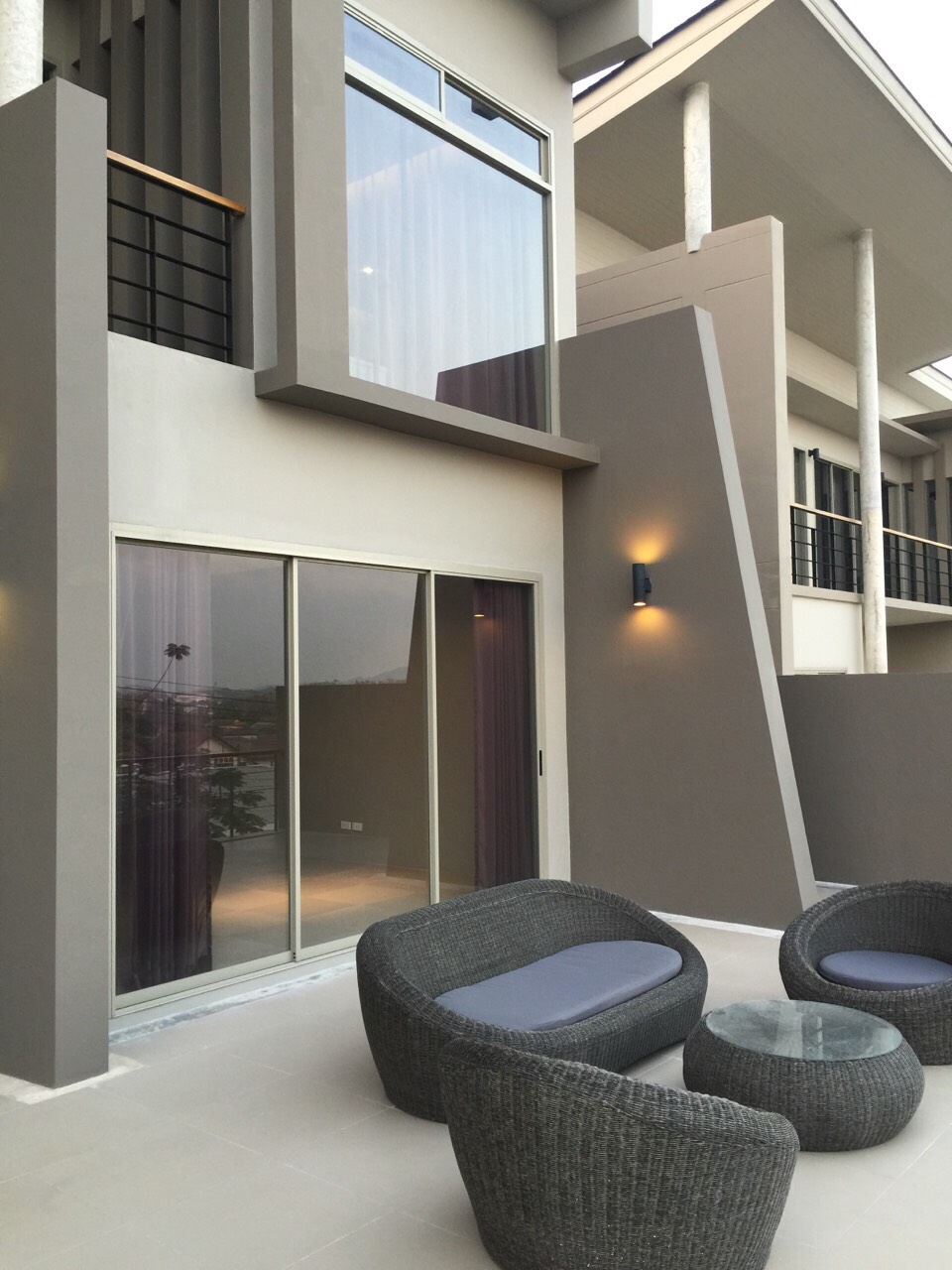 For Rent : Chalong, Private Pool Villa, Modren Style, 4 Bedrooms, Mountain view.