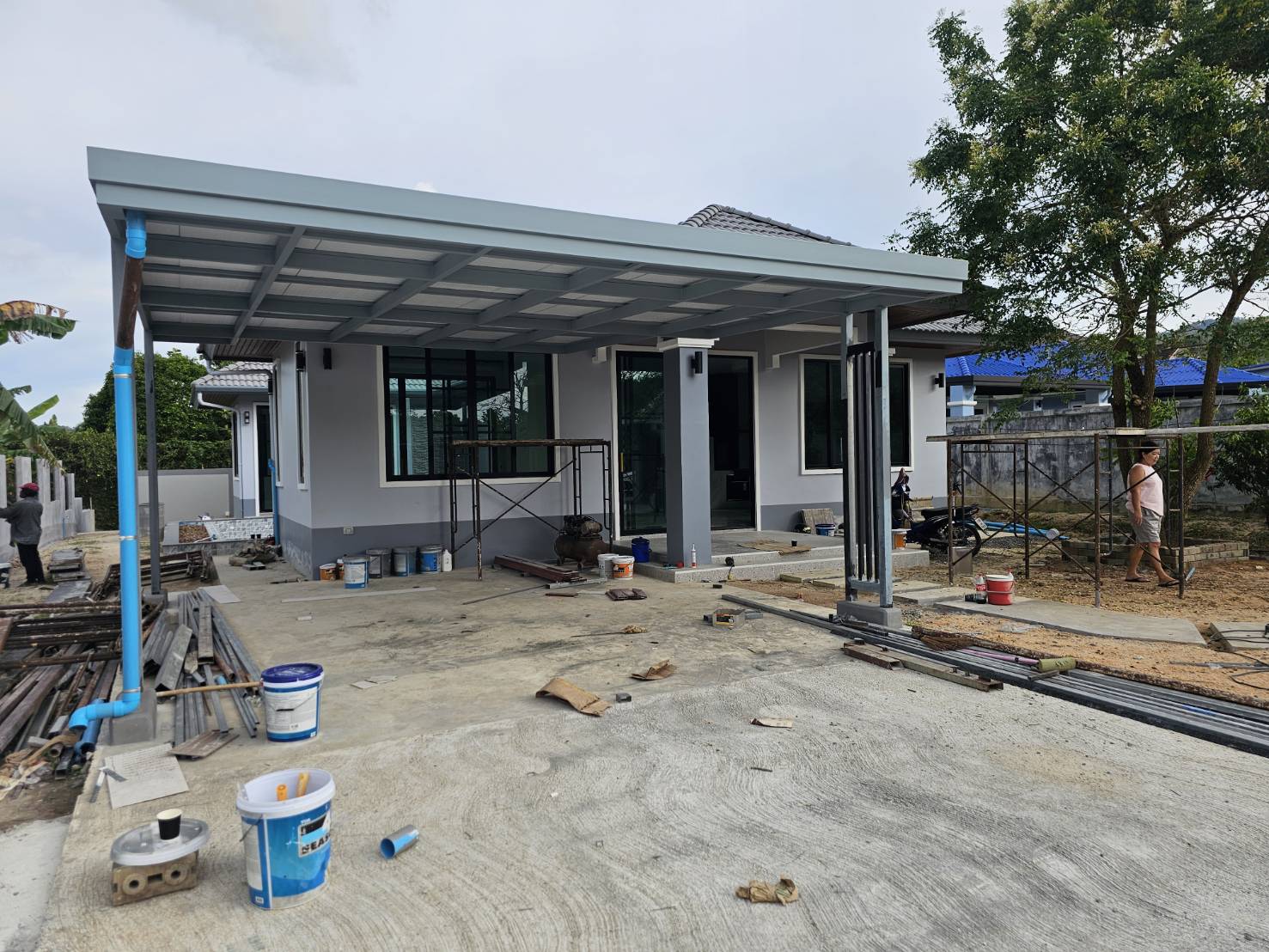 For Rent : Thalang, Newly Pool Villa near Robinson Thalang, 3 bedrooms 2 bathrooms