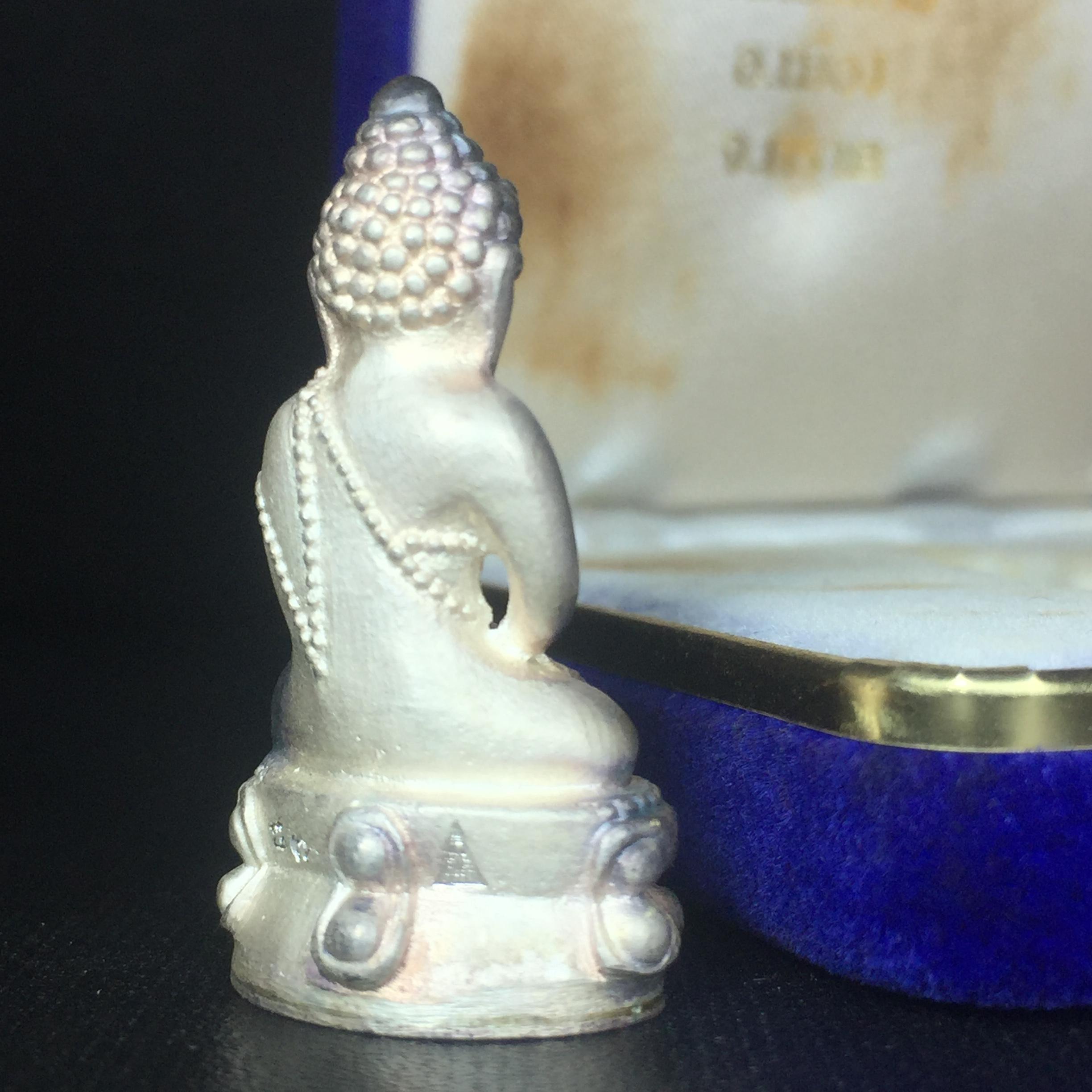 พระกริ่งรุ่นสร้างเจดีย์ วัดคีรีวิหาร ปี 2538 เนื้อเงิน(สภาพผิวสวยเดิม) ที่ระลึกในวาระครบ 5 รอบของ สมเด็จพระวันรัต(จุนท์ พฺรหฺมคุตฺโต) วัดบวรนิเวศวิหาร(เนื้อเงินตอกโค๊ตด้านหลังและเลขใต้ฐาน องค์นี้หมายเลข 360(ผลรวมได้9 เลขมงคล))(1 ใน 561 องค์)หายาก!!