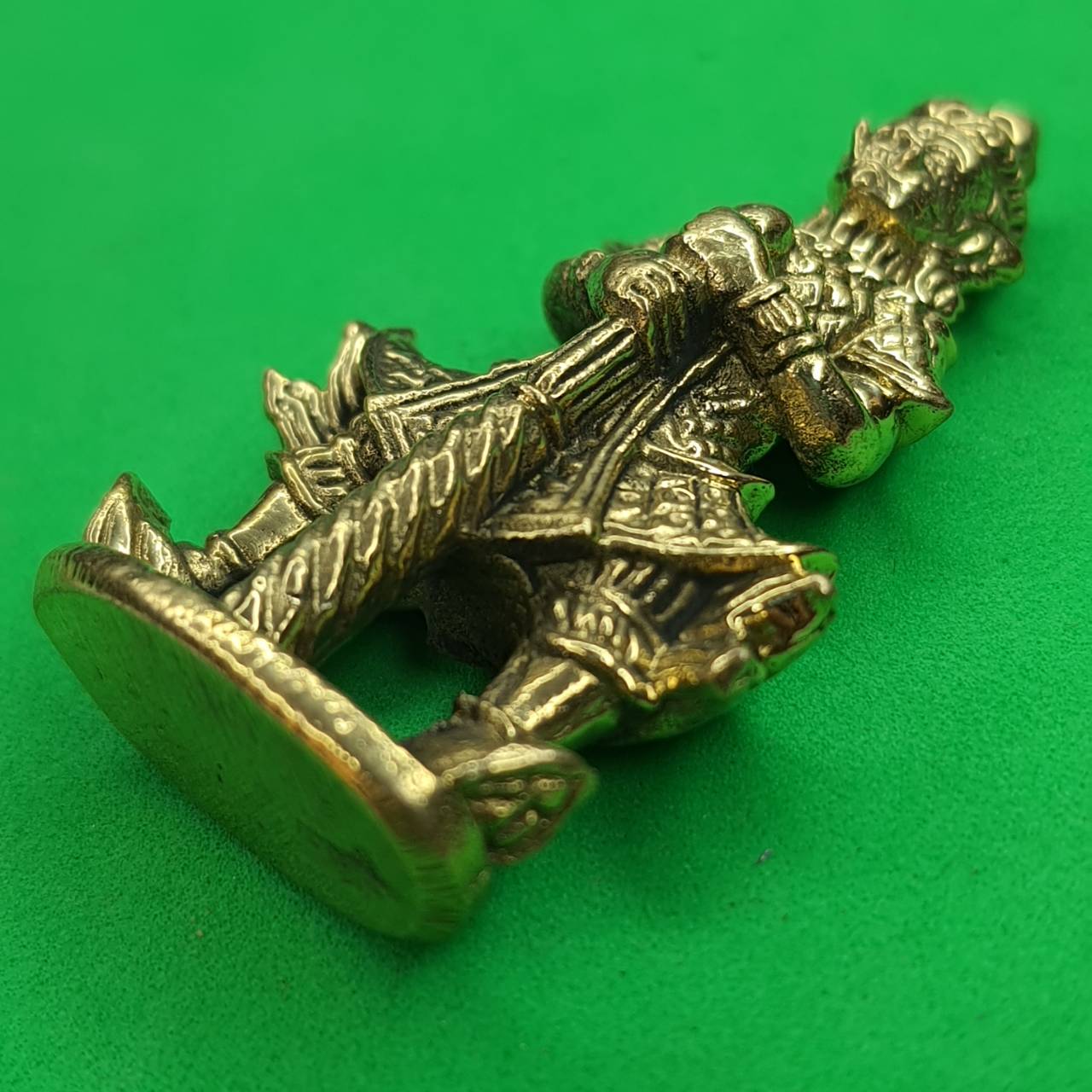 ของป้องกัน ท้าวเวสสุวรรณ ท้าวเวสสุวรรณ โบราณ ท้าวเวสสุวรรณขนาดบูชา ของแท้ จี้ท้าวเวสสุวรรณ ทองเหลือง