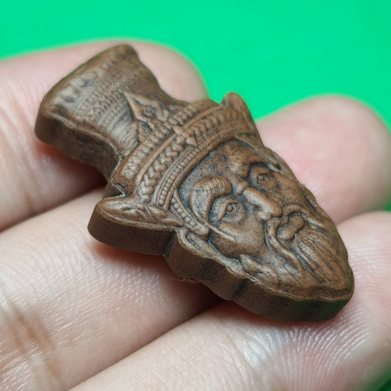 พระเครื่อง พระฤาษีนารอด สีน้ำตาล รุ่น เมตตา บารมี ค้าขายดี มีโชคลาภ พระแท้ พระฤาษีนารอดแท้ พระฤาษีนารอดของแท้