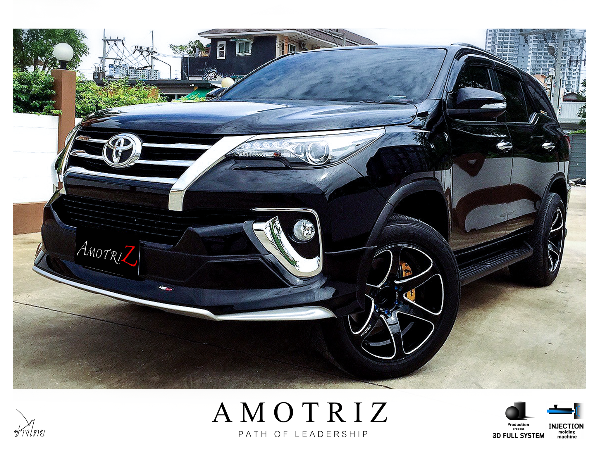 Toyota Fortuner 2015 45Bar body ktis by Amotriz