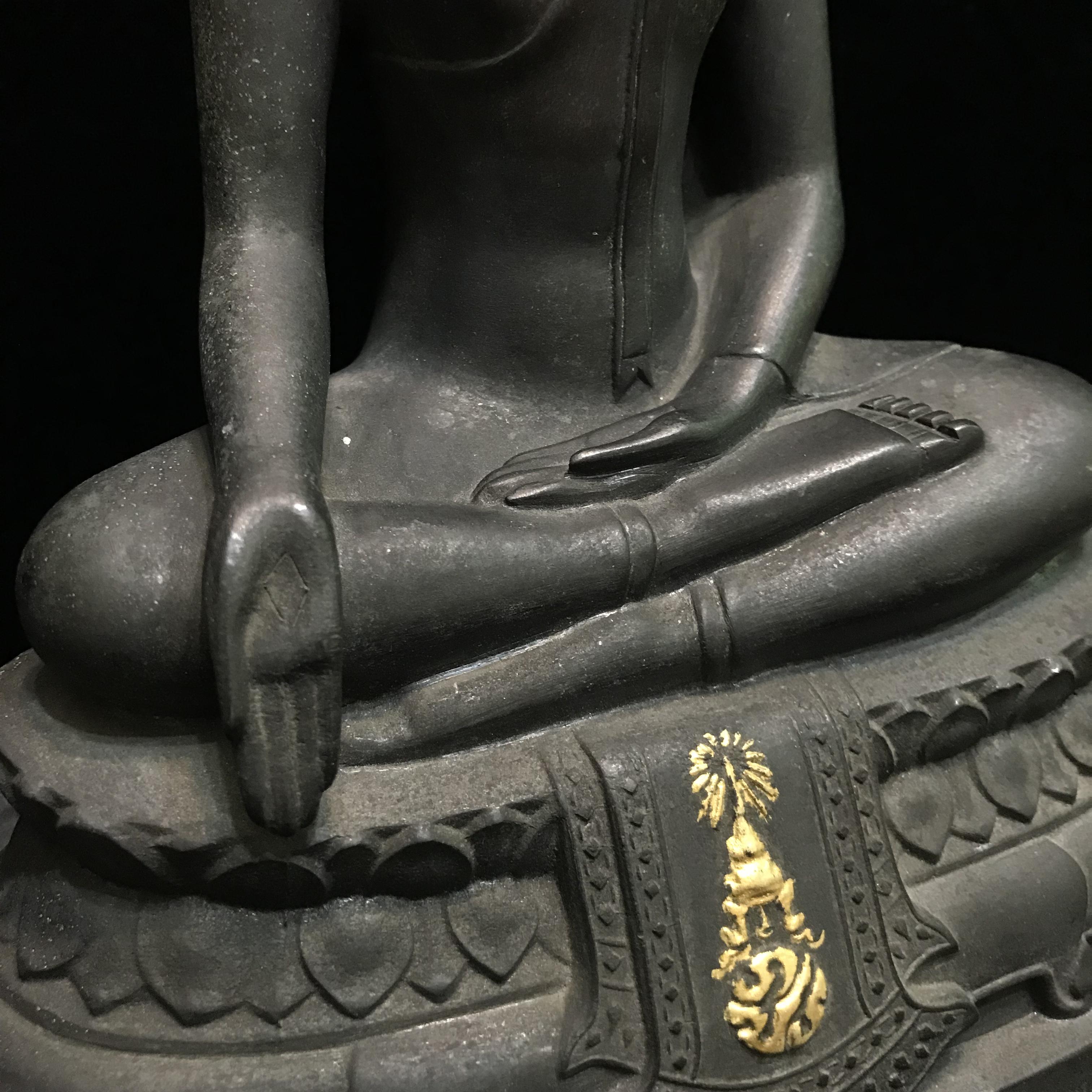 พระพุทธรูปบูชา ภปร วัดบวรนิเวศวิหาร ปี2508 บล็อกหนังไก่ หน้าตัก5นิ้ว(ที่สุดของพระบูชา ภปร วัดบวร)