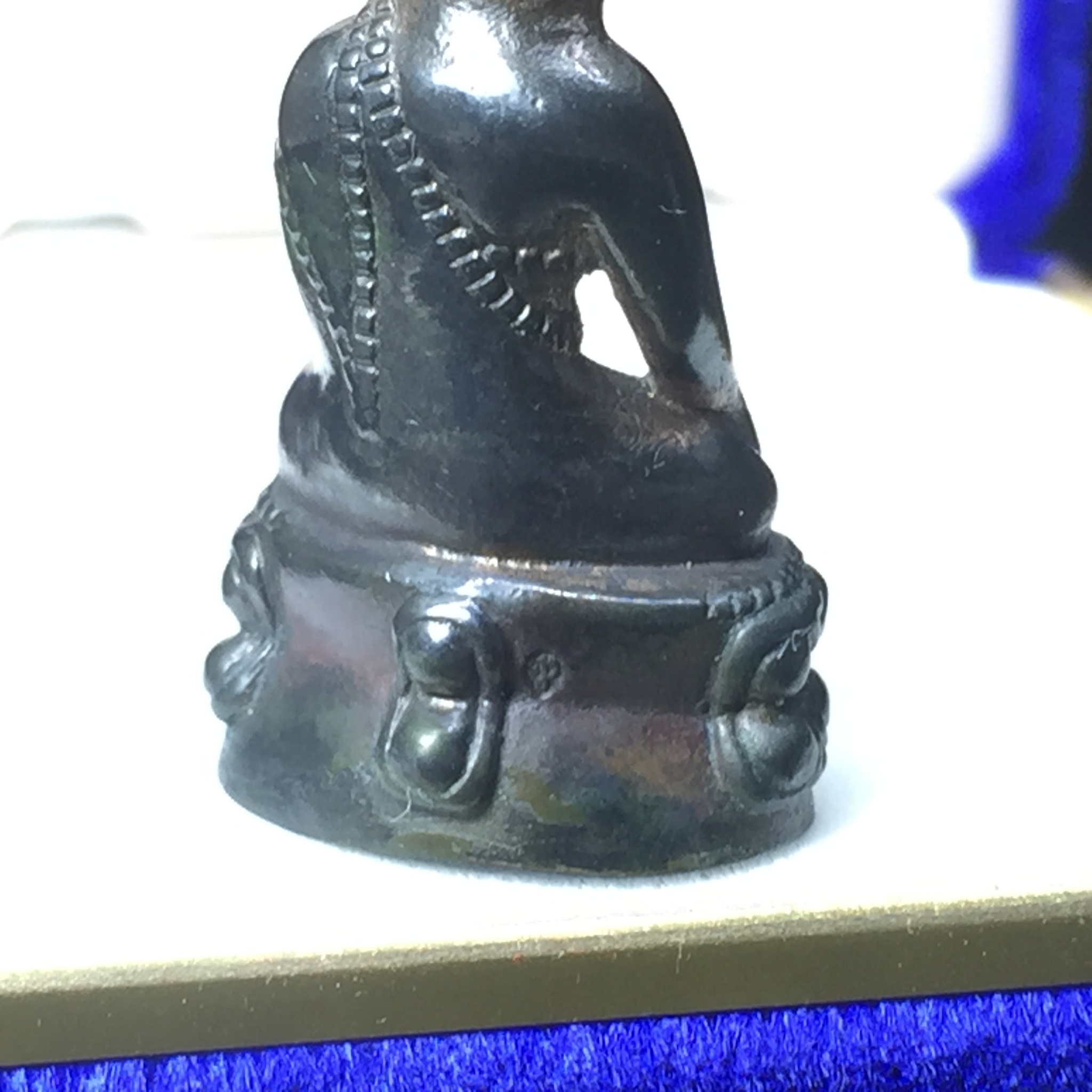 พระกริ่งสมเด็จพระญาณสังวร 80 พรรษา วัดบวรนิเวศวิหาร พ.ศ.2536 เนื้อนวโลหะ