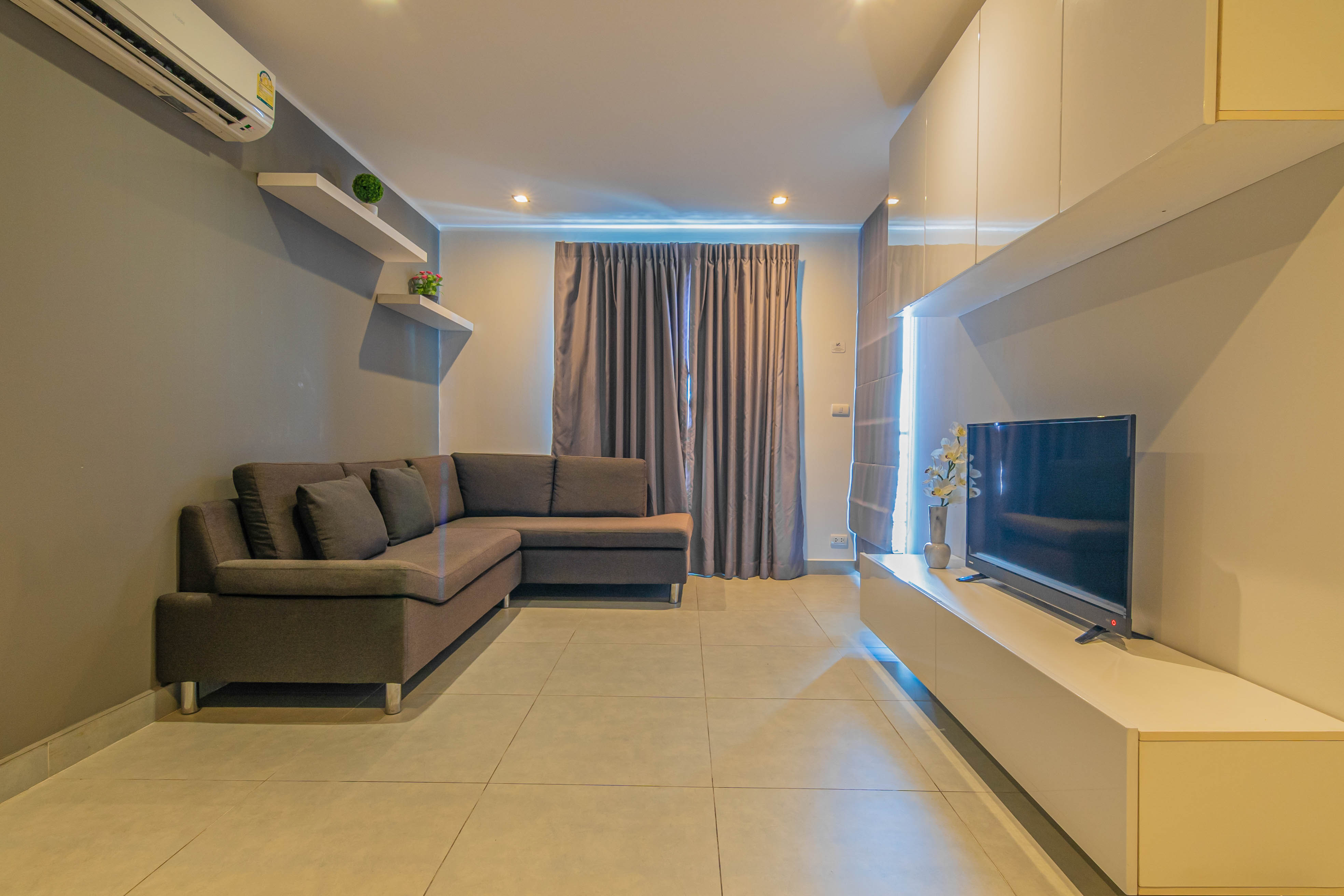 For Rent : Condo in Chalong area Tower I, 1 Bedroom 1 Bathroom, 4th flr.