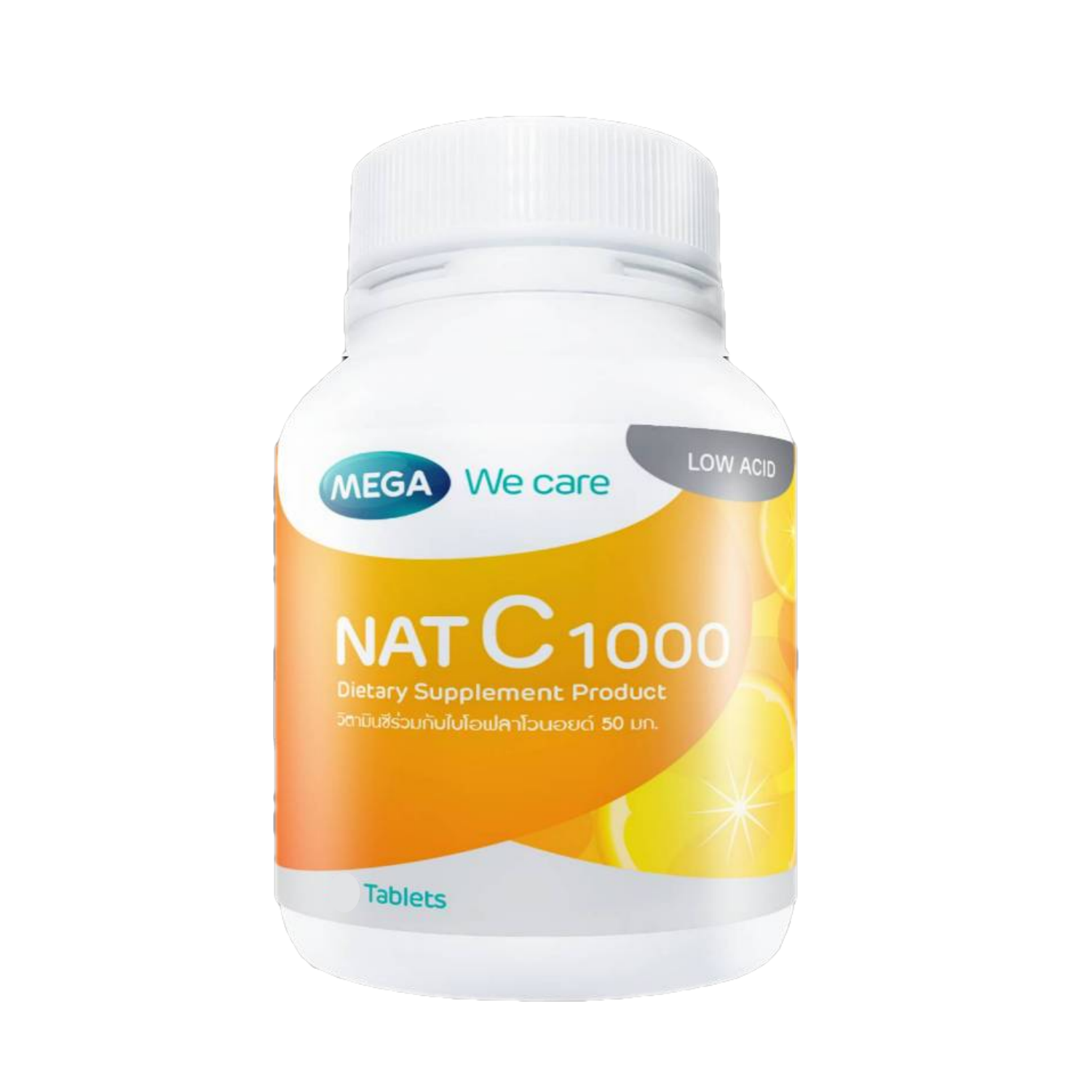 Mega We Care Nat C 1000 low acid