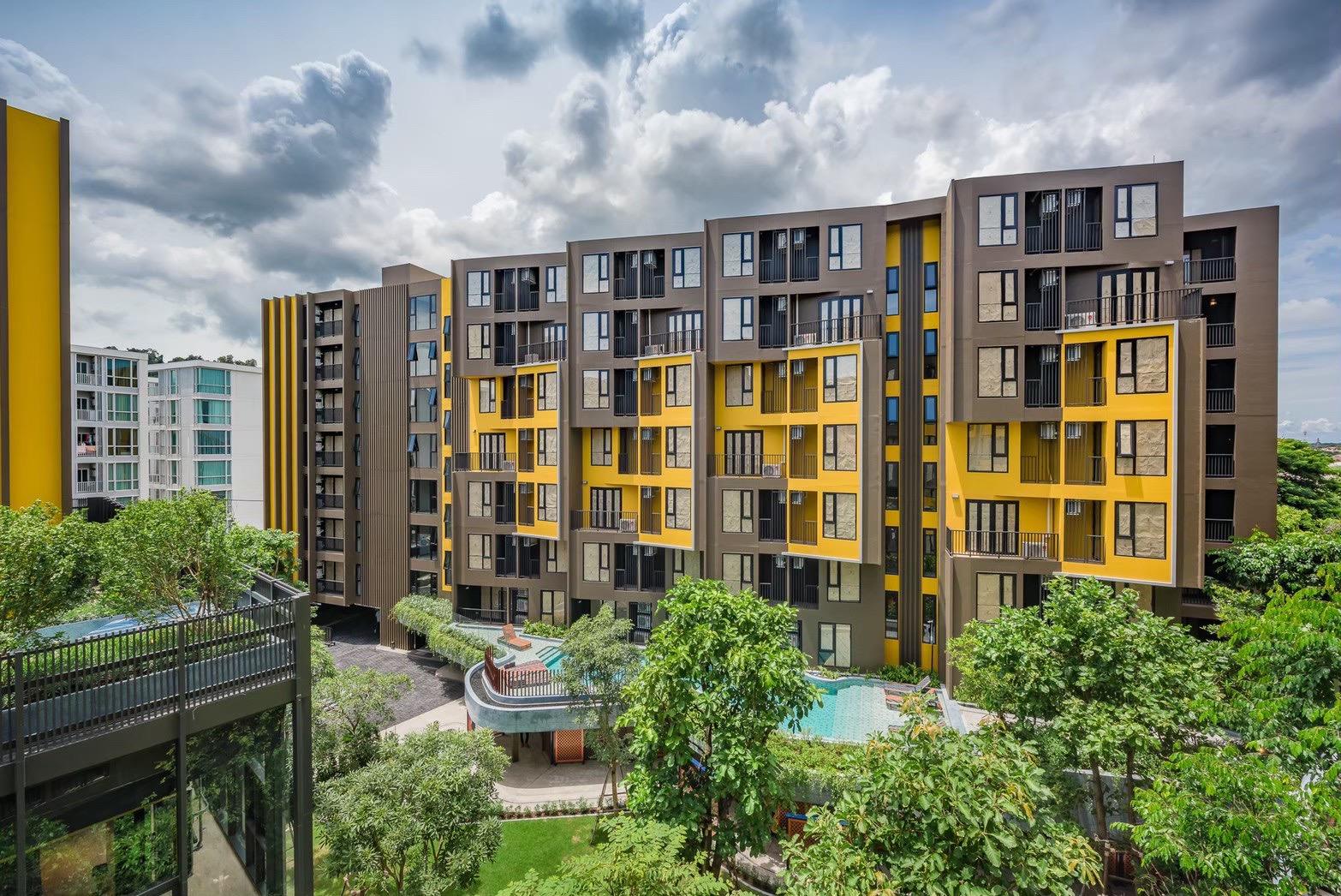 For Rent : Wichit, The Base Central Phuket, 1 Bedroom 1 Bathroom, 5th flr.