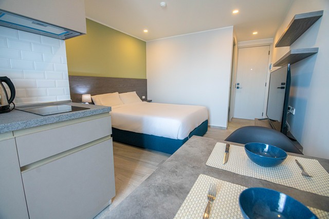 For Rent : Condo in Chalong area Tower III, studio room, 5th flr.