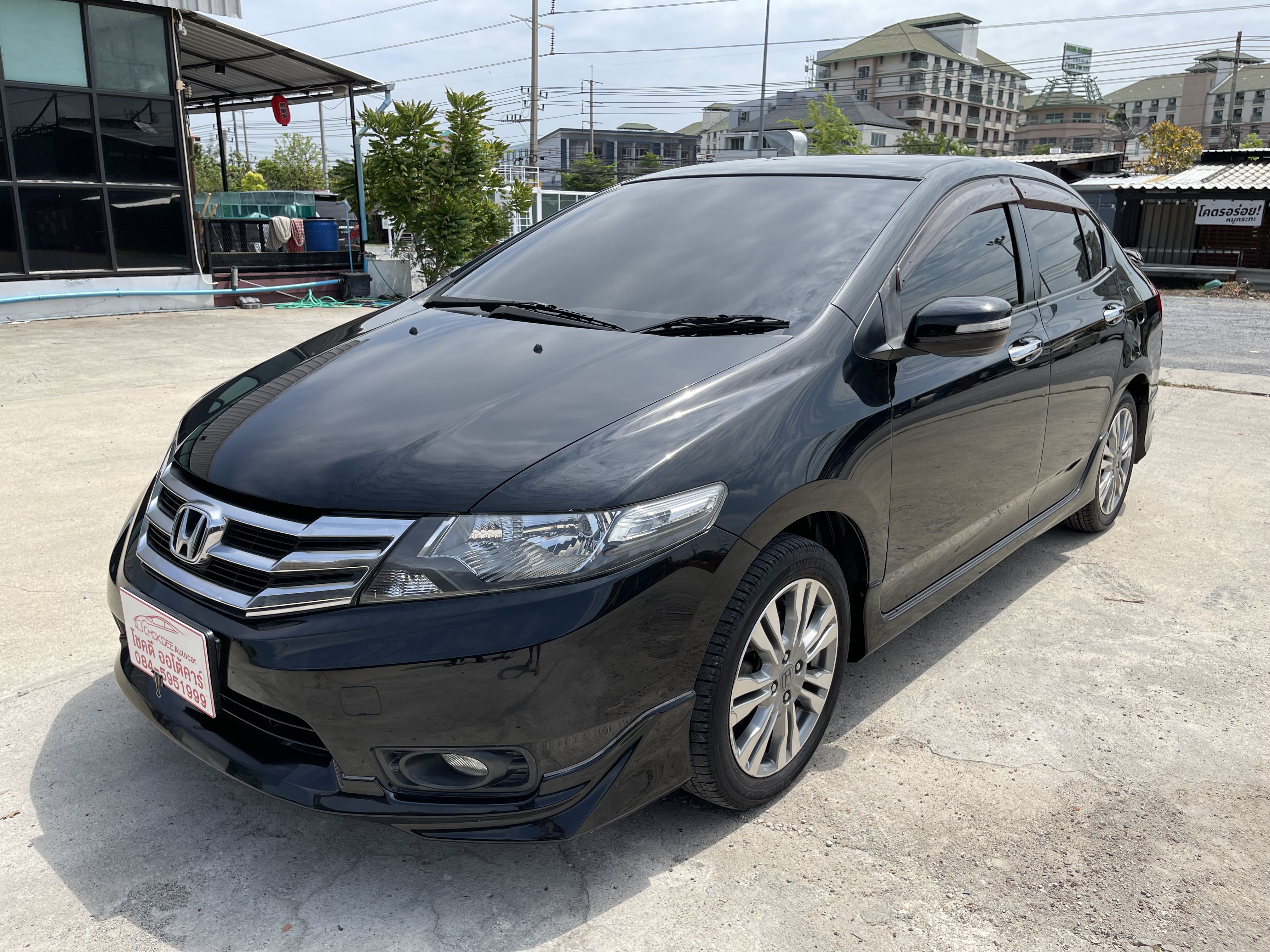 Honda City 1.5 SV At 2013 ดำ