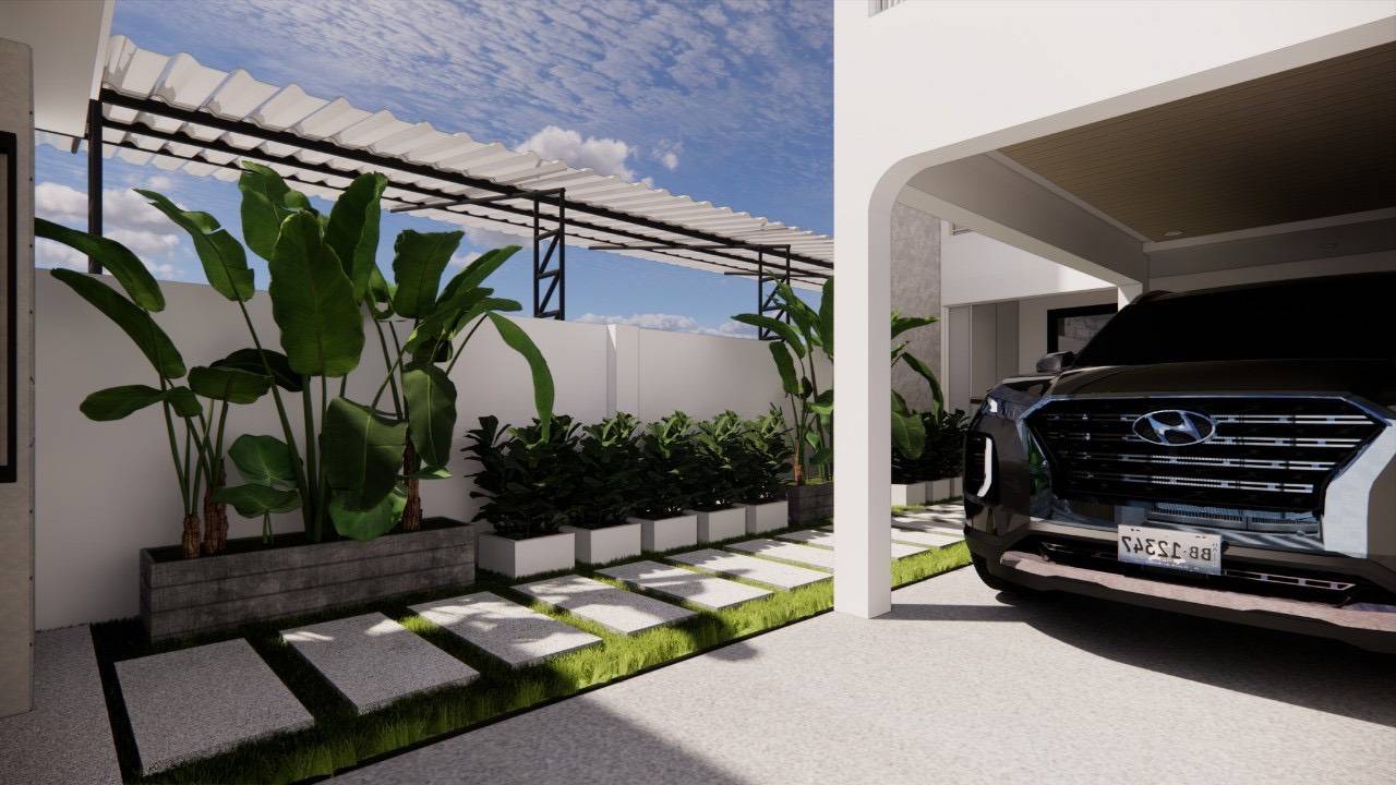 For Sales : Wichit, 2-Story Town House, 3 Bedrooms 2 Bathrooms