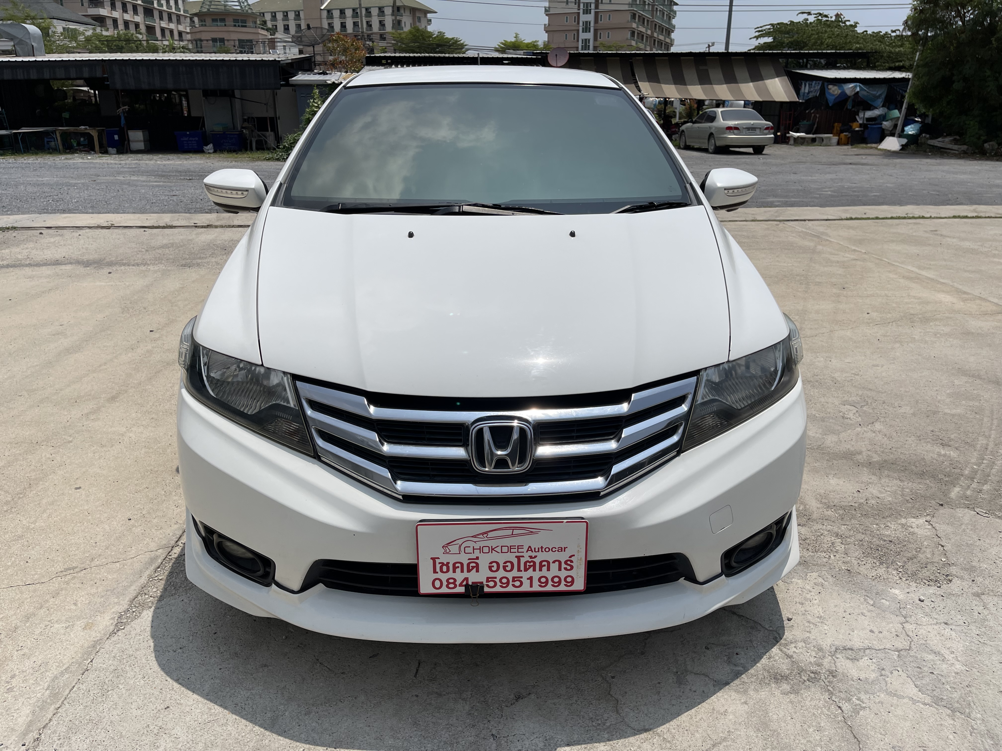 Honda City 1.5 SV At 2013 ขาว