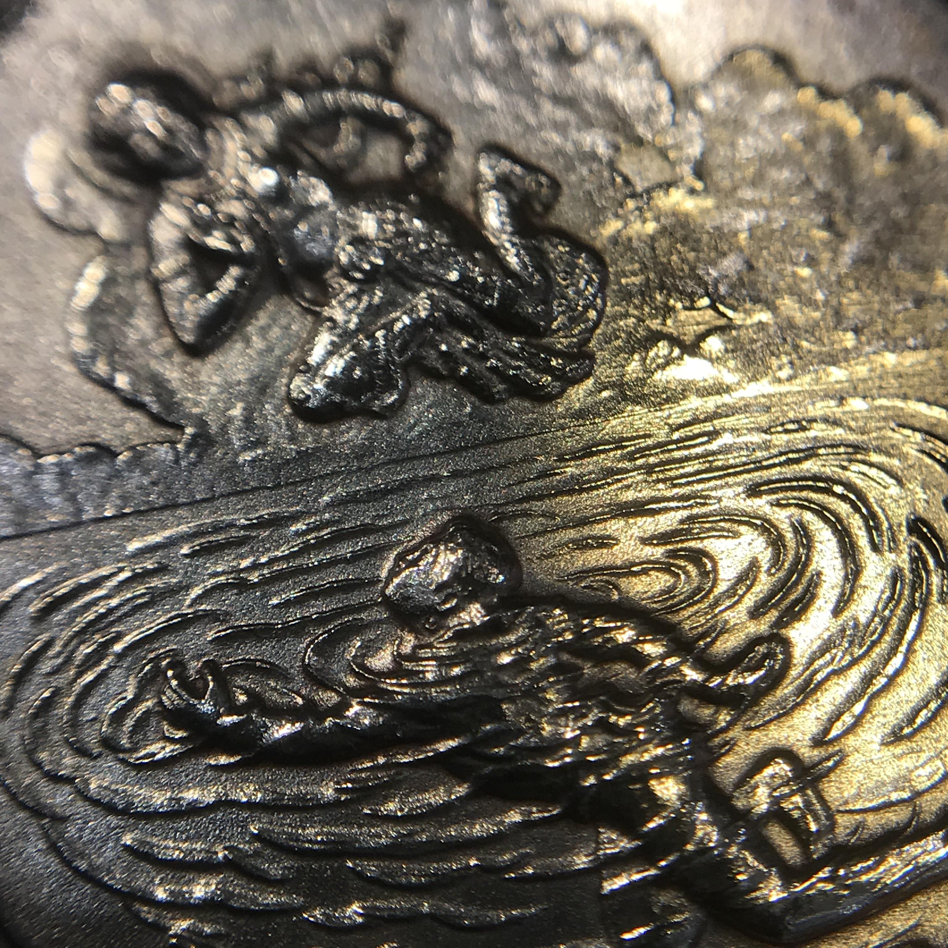 เหรียญพระมหาชนก พิมพ์เล็ก เนื้อเงิน ปี2542 พร้อมหนังสือครบชุด