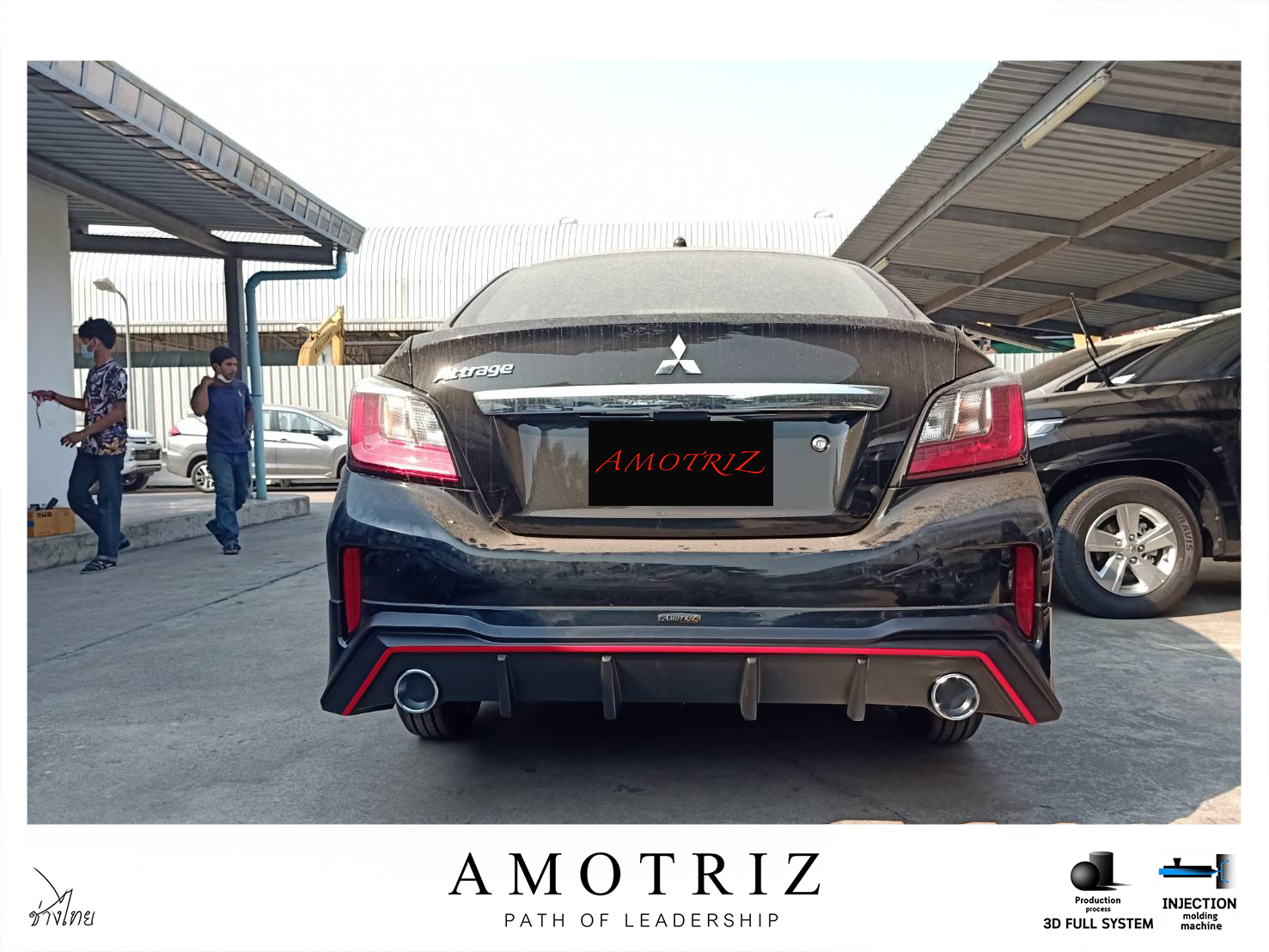Mitsubishi Attrage 2020 body kits by Amotriz