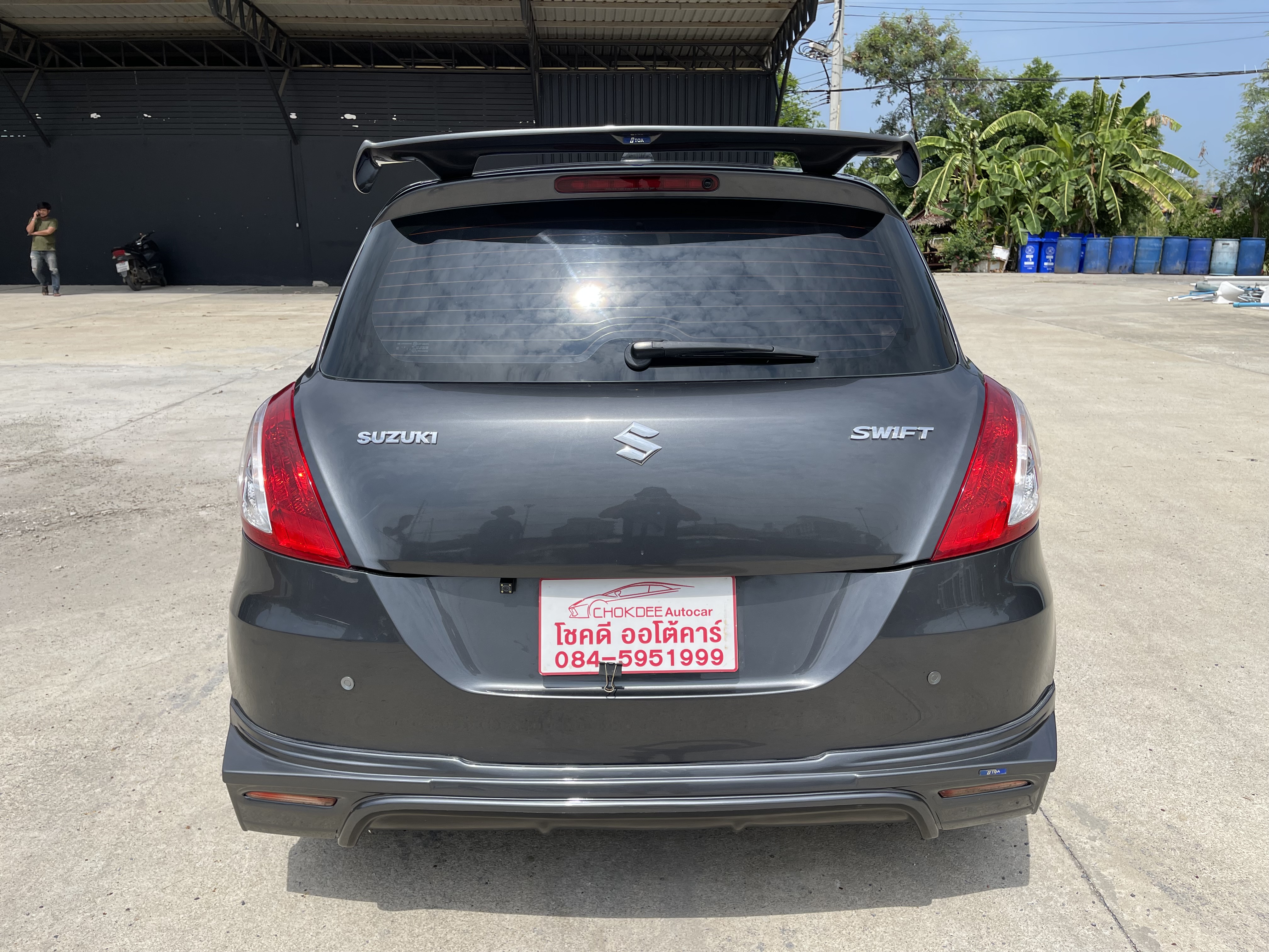 Suzuki Swift 1.2 GLX At 2015 เทาดำ