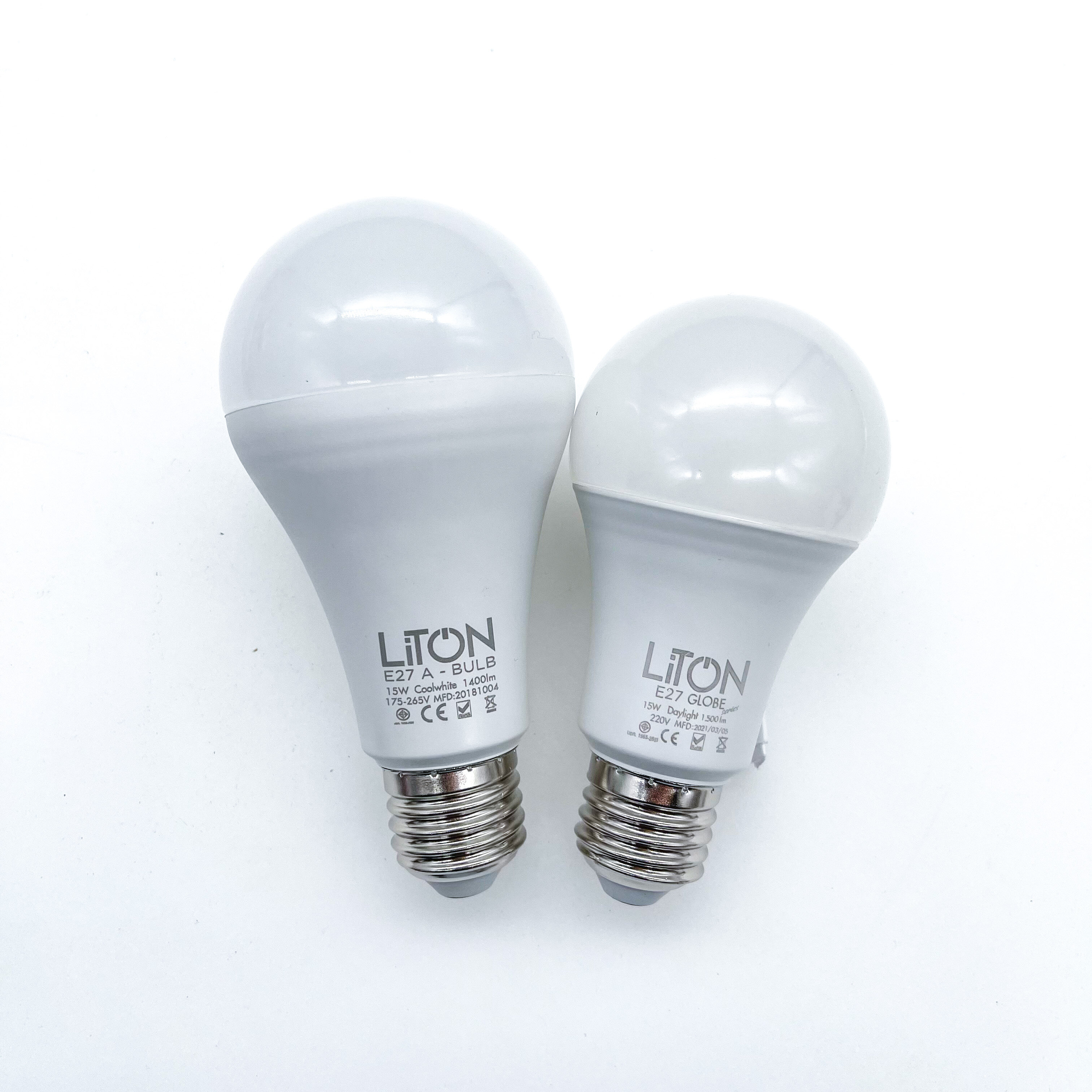 LiTON หลอดไฟ Bulb LED แสง DAYLIGHT COOLWHITE WARMWHITE หลอด แอลอีดี ประหยัดไฟ หัวไฟ หลอดประหยัดไฟ