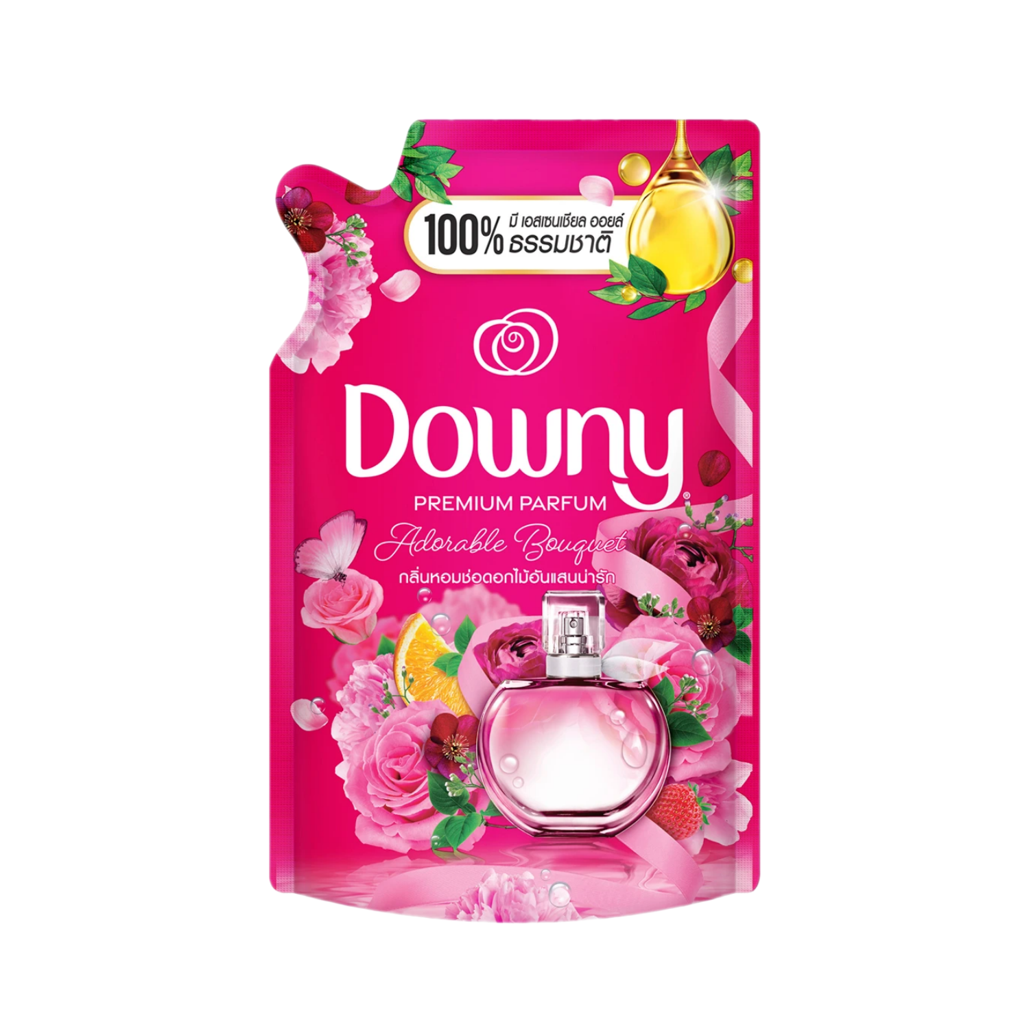 Downy ดาวน์นี่ น้ำยาปรับผ่านุ่ม กลิ่นช่อดอกไม้อันแสนน่ารัก 560 มล.