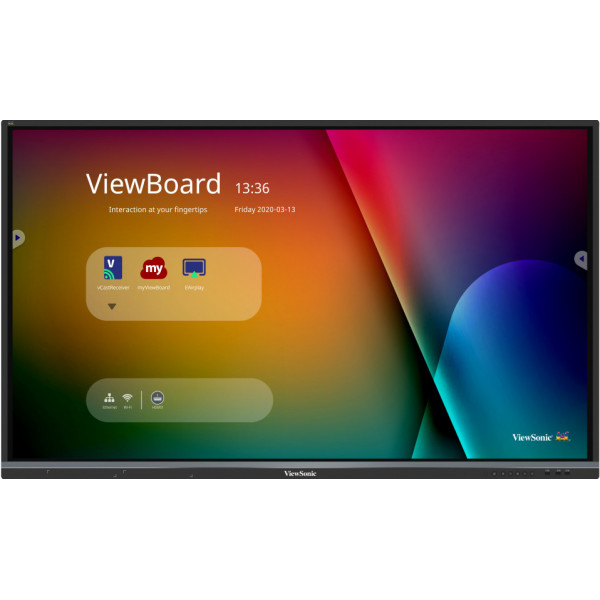 Interactive Flat Panel (จออัจฉริยะ) ขนาด 65 นิ้ว ยี่ห้อ Viewsonic รุ่น IFP6550-3 จอมัลติมีเดีย ทัชสกรีน Viewboard